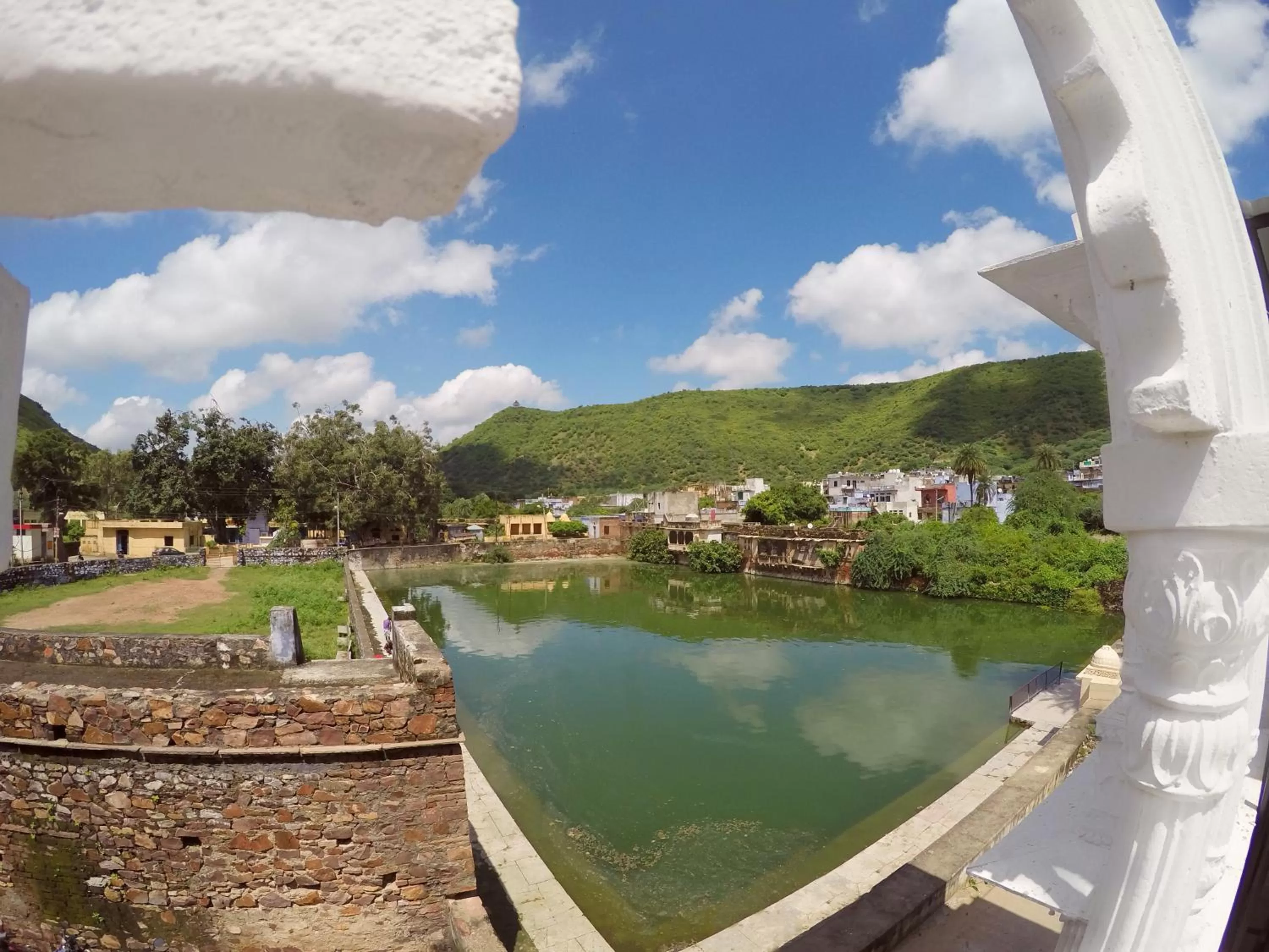 Lake view in Hotel Bundi House