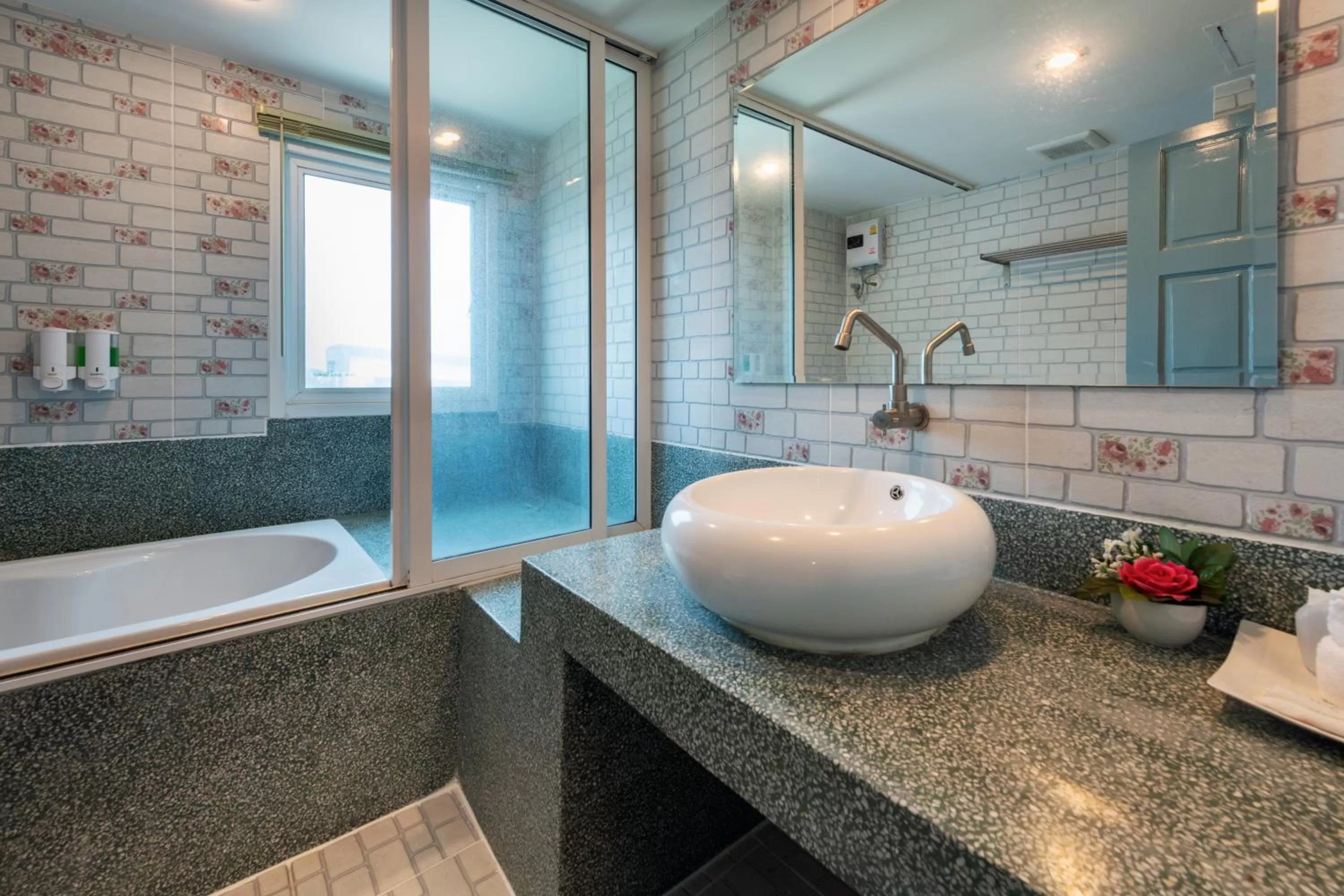 Bathroom in The Lilly Hotel