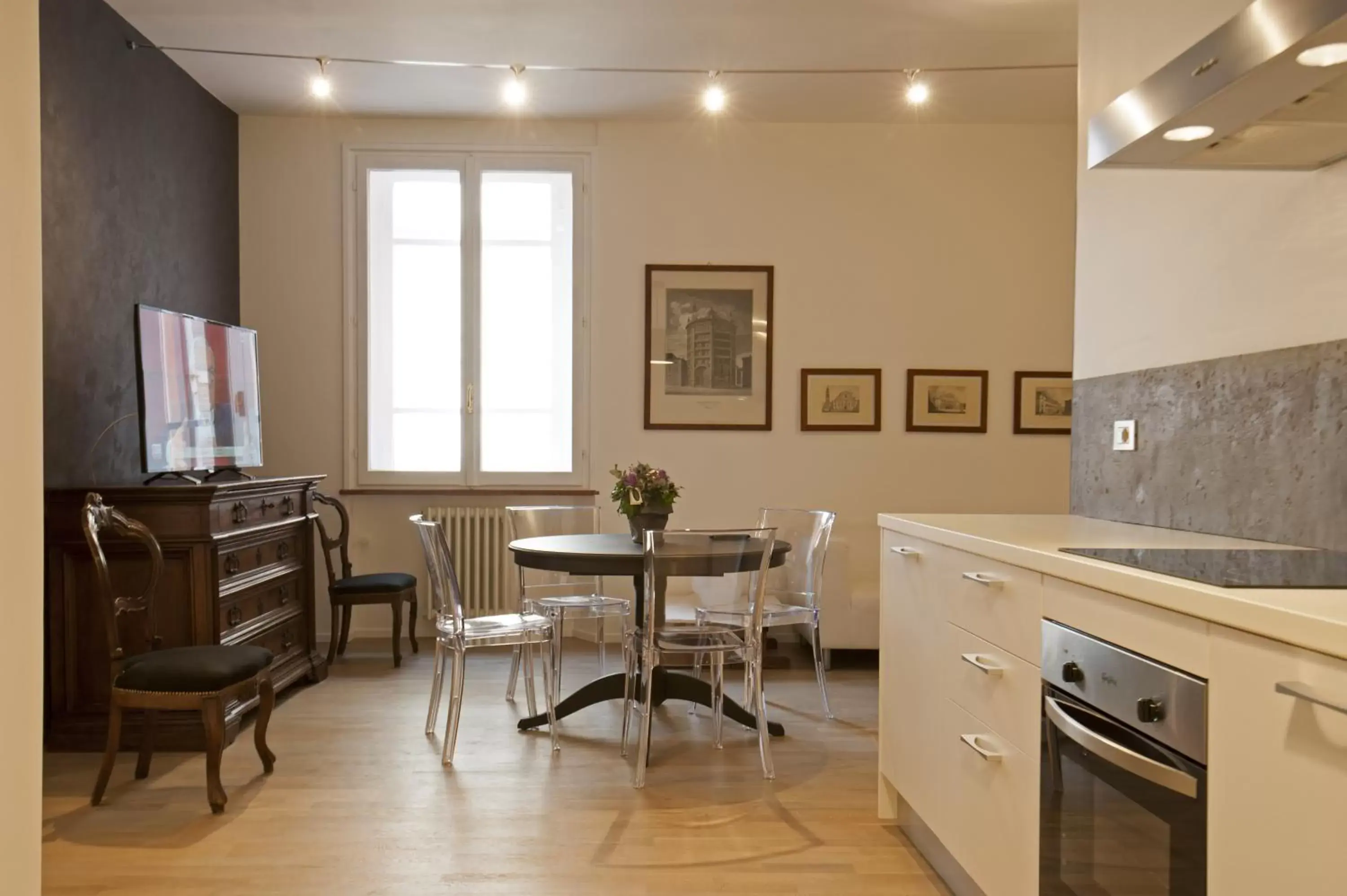 Kitchen or kitchenette, Dining Area in Palazzo Dalla Rosa Prati