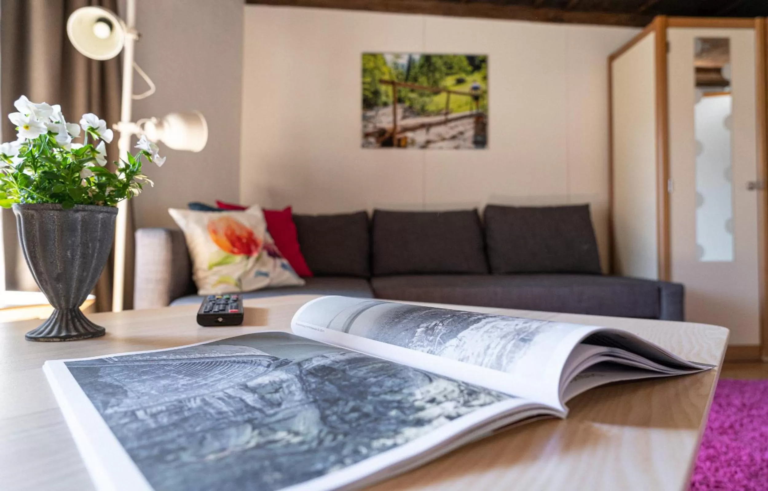 Living room in BnB SchlafSchloss