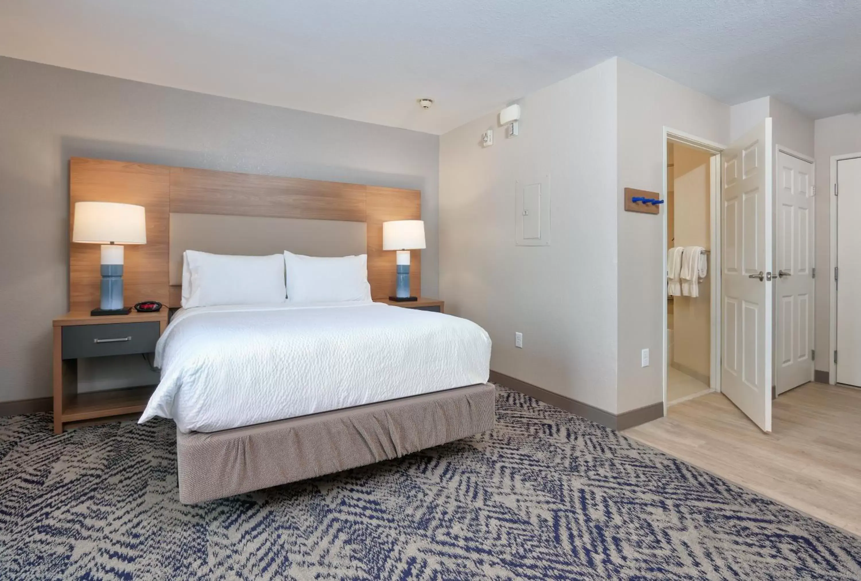 Photo of the whole room, Bed in Candlewood Suites Idaho Falls, an IHG Hotel