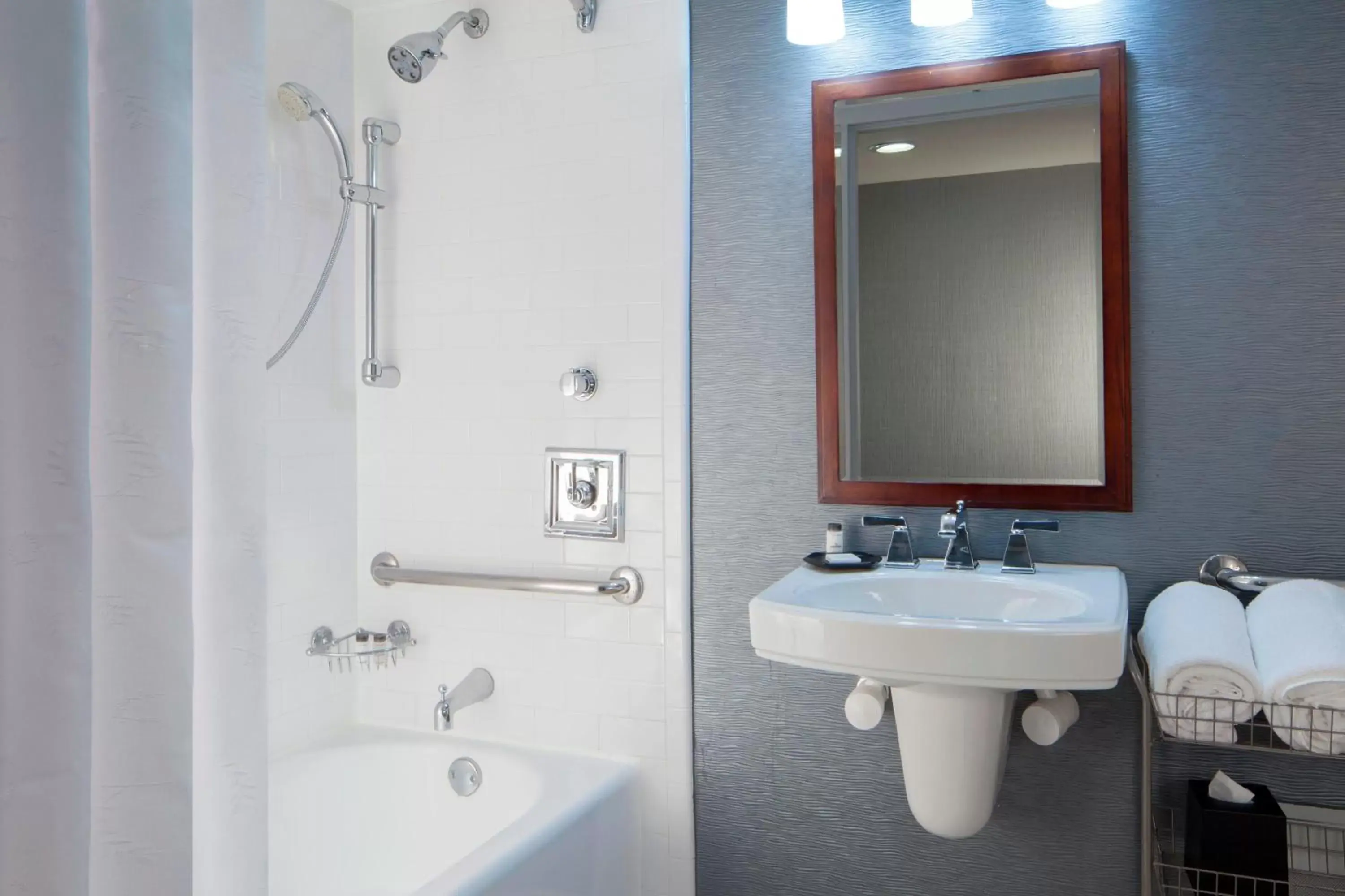 Bathroom in Sheraton Arlington Hotel