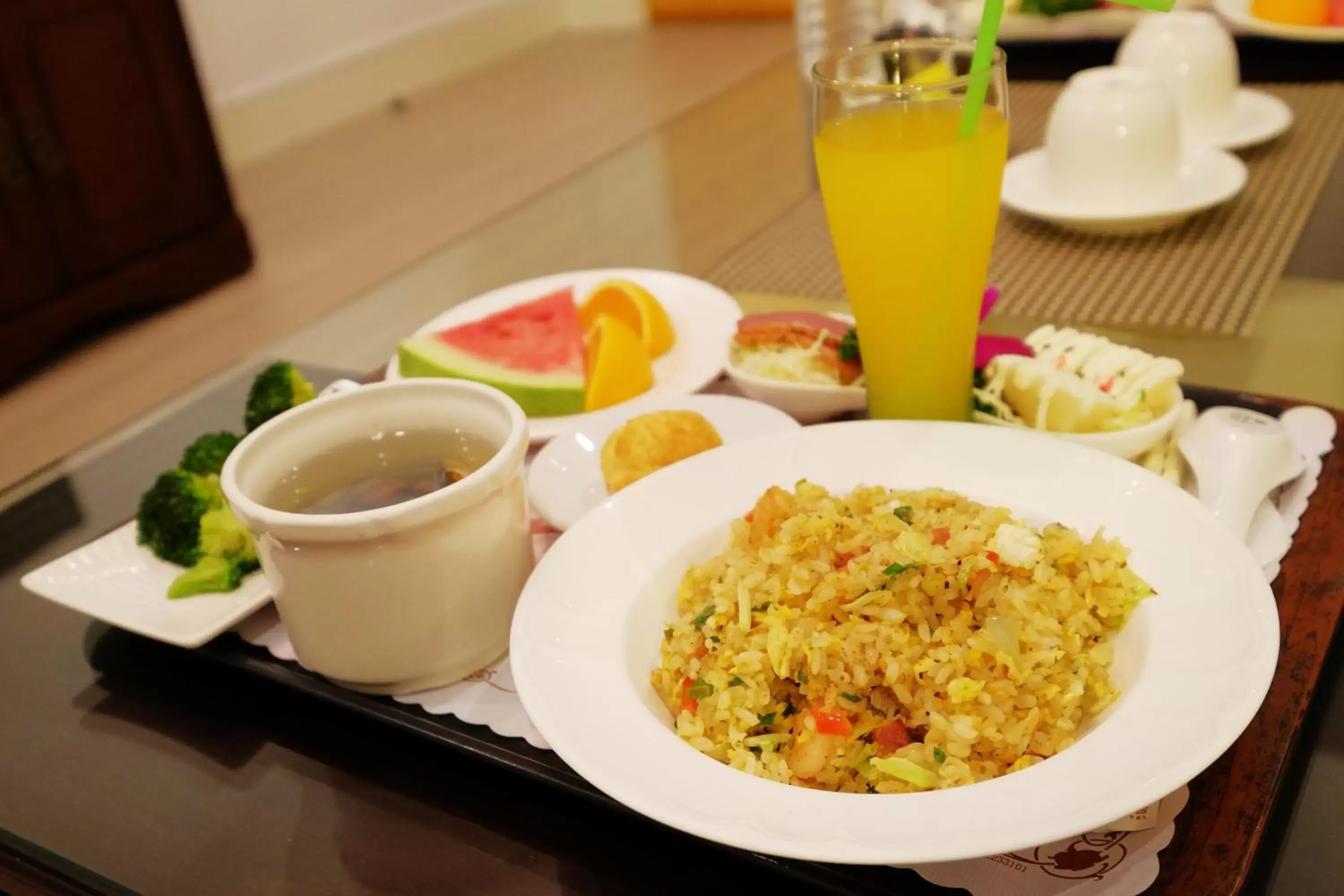 Breakfast in Dynasty Hotel