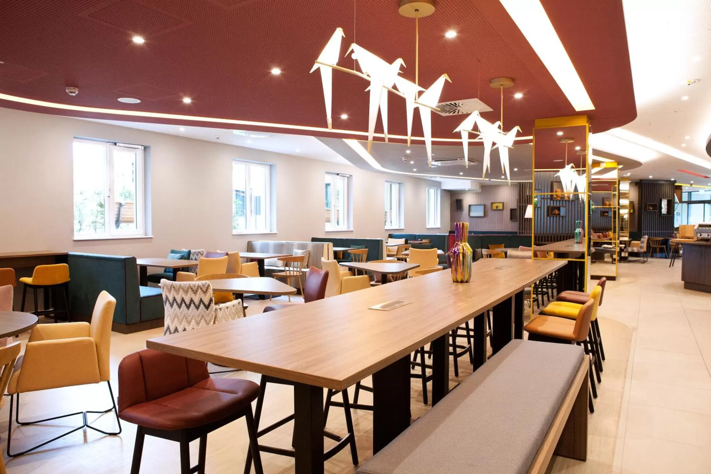 Lobby or reception, Restaurant/Places to Eat in Hampton By Hilton Regensburg