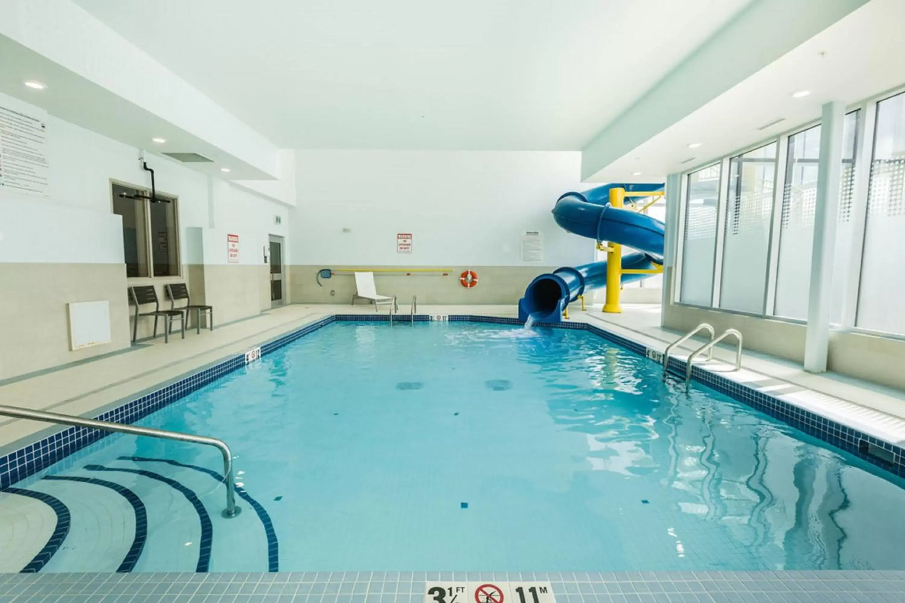 Swimming Pool in Holiday Inn Express & Suites Edmonton N - St Albert, an IHG Hotel