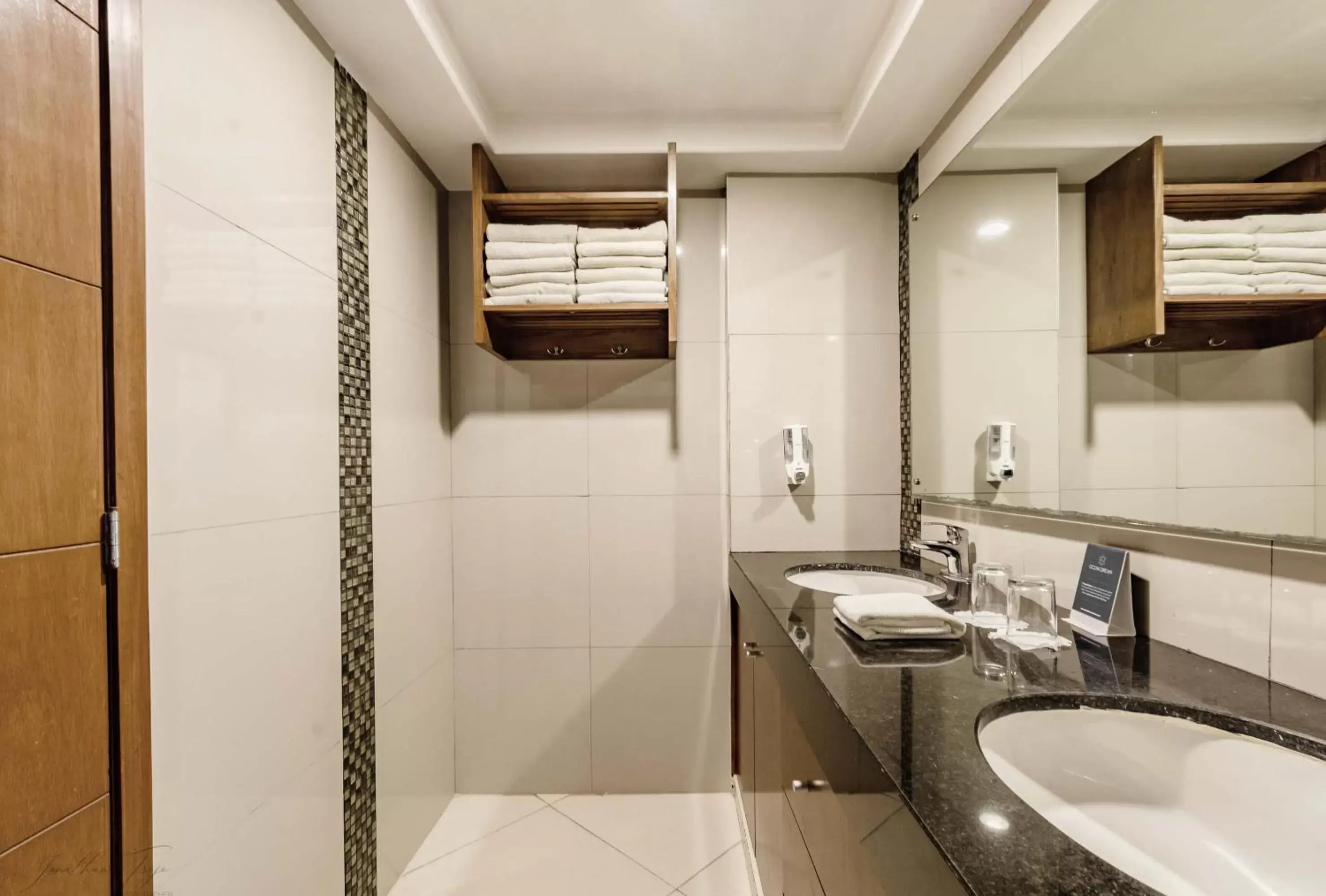 Bathroom in Ocean Dream Cancun by GuruHotel