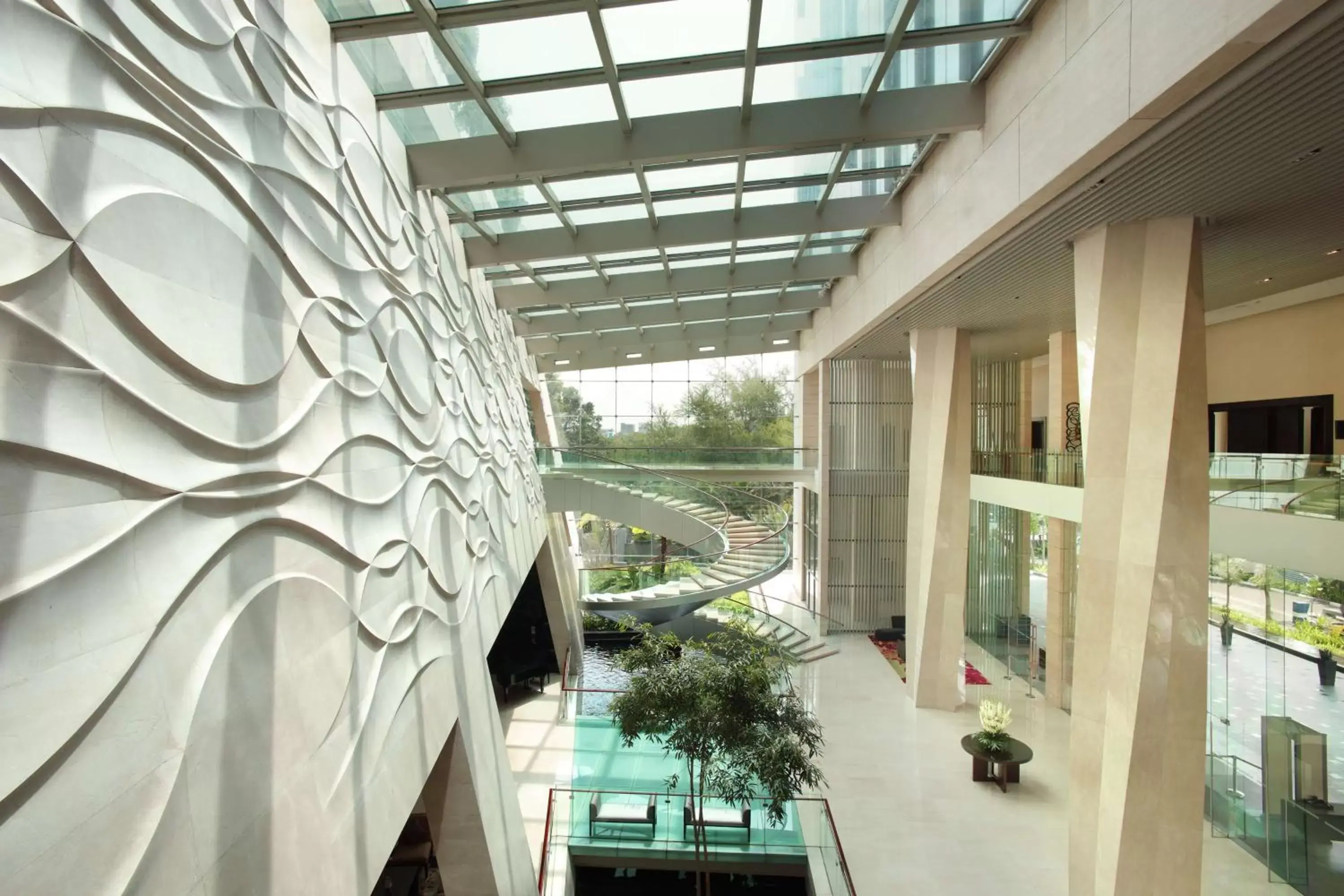 Lobby or reception in Hilton Bandung
