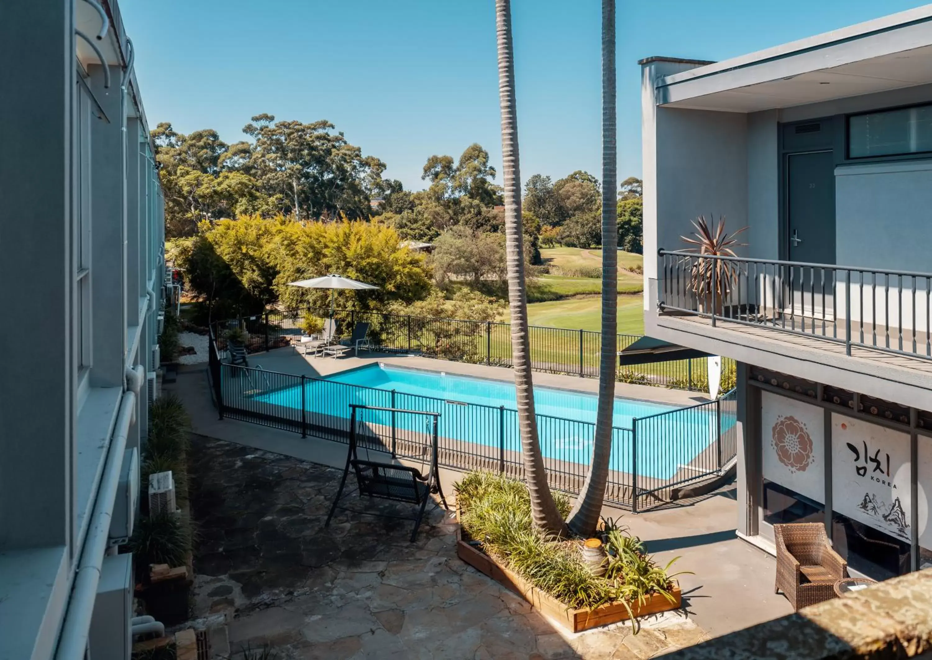 Pool View in The Select Inn Ryde