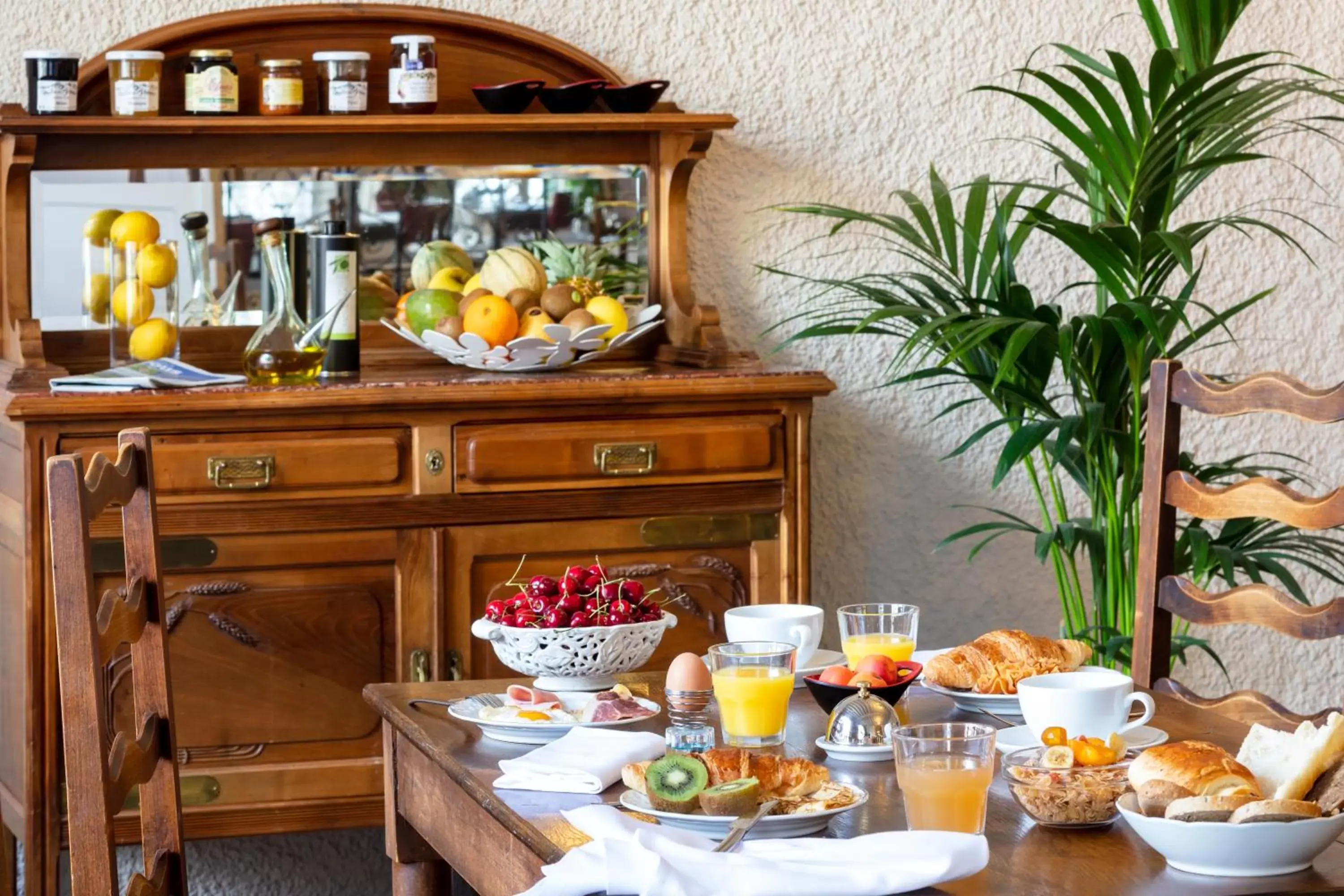 Food and drinks, Breakfast in Hotel La Chaumière