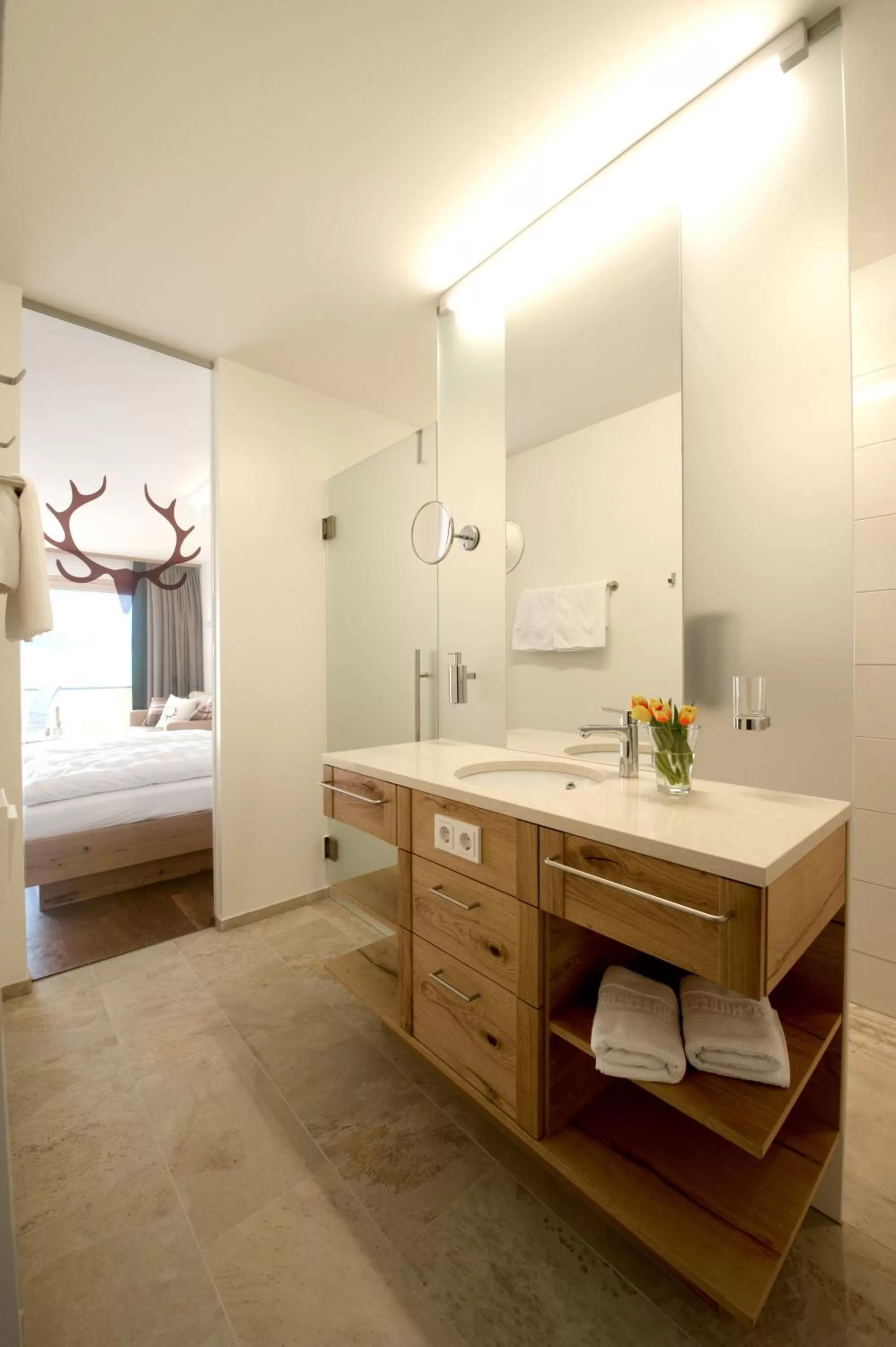 Bathroom in Hotel St Hubertus