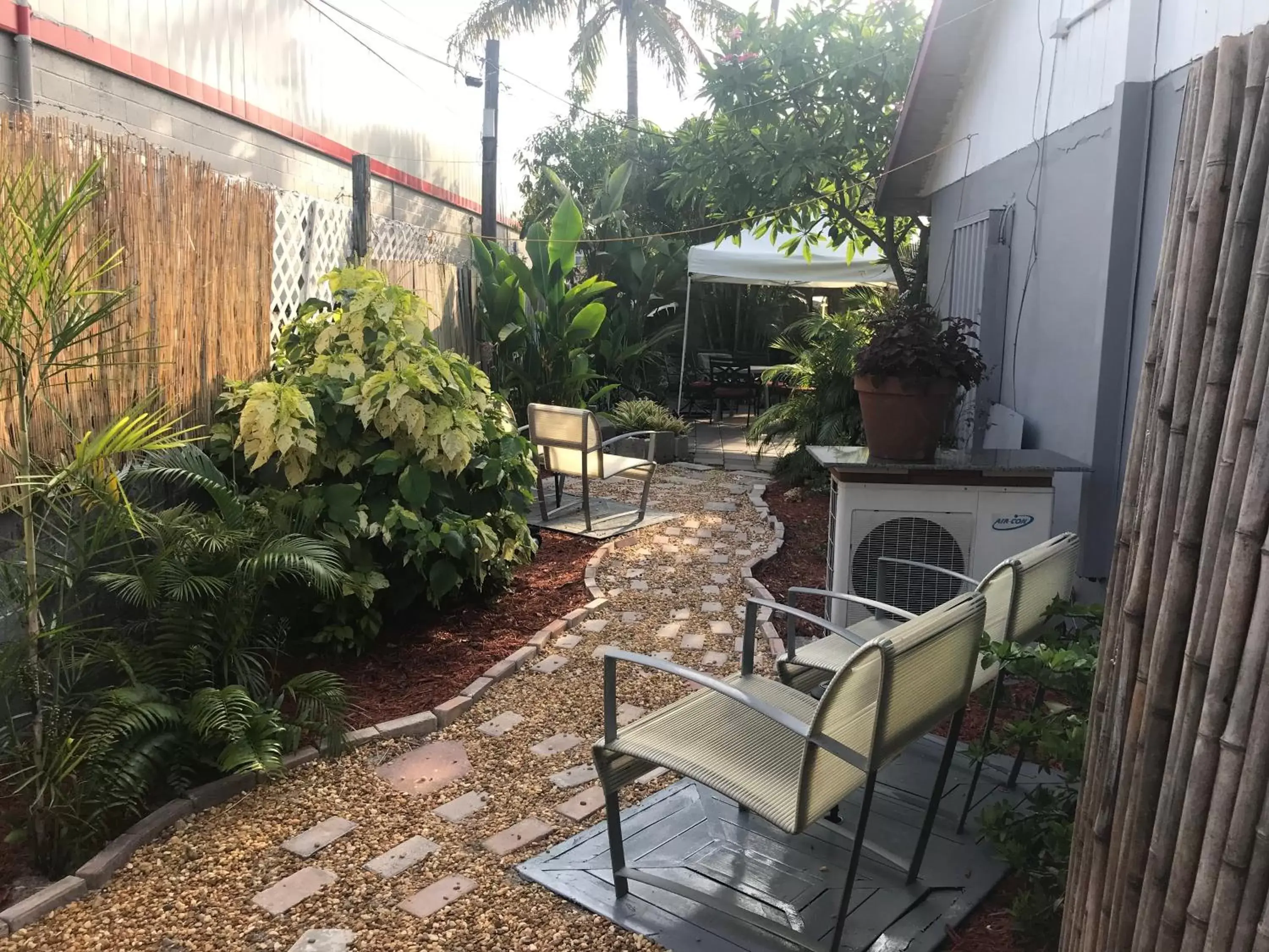 Patio in INN LEATHER GUEST HOUSE-GAY MALE ONLY
