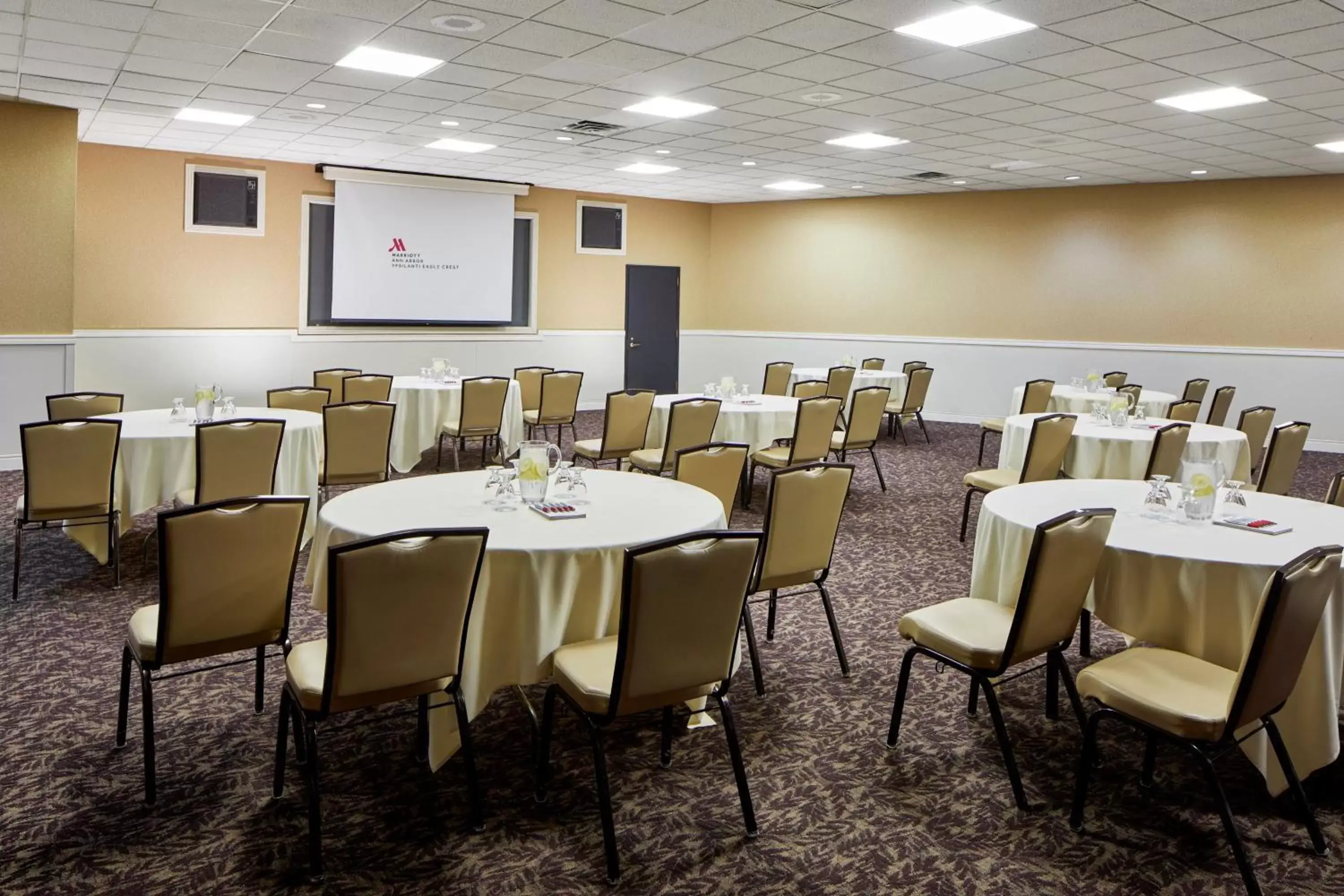 Meeting/conference room in Ann Arbor Marriott Ypsilanti at Eagle Crest