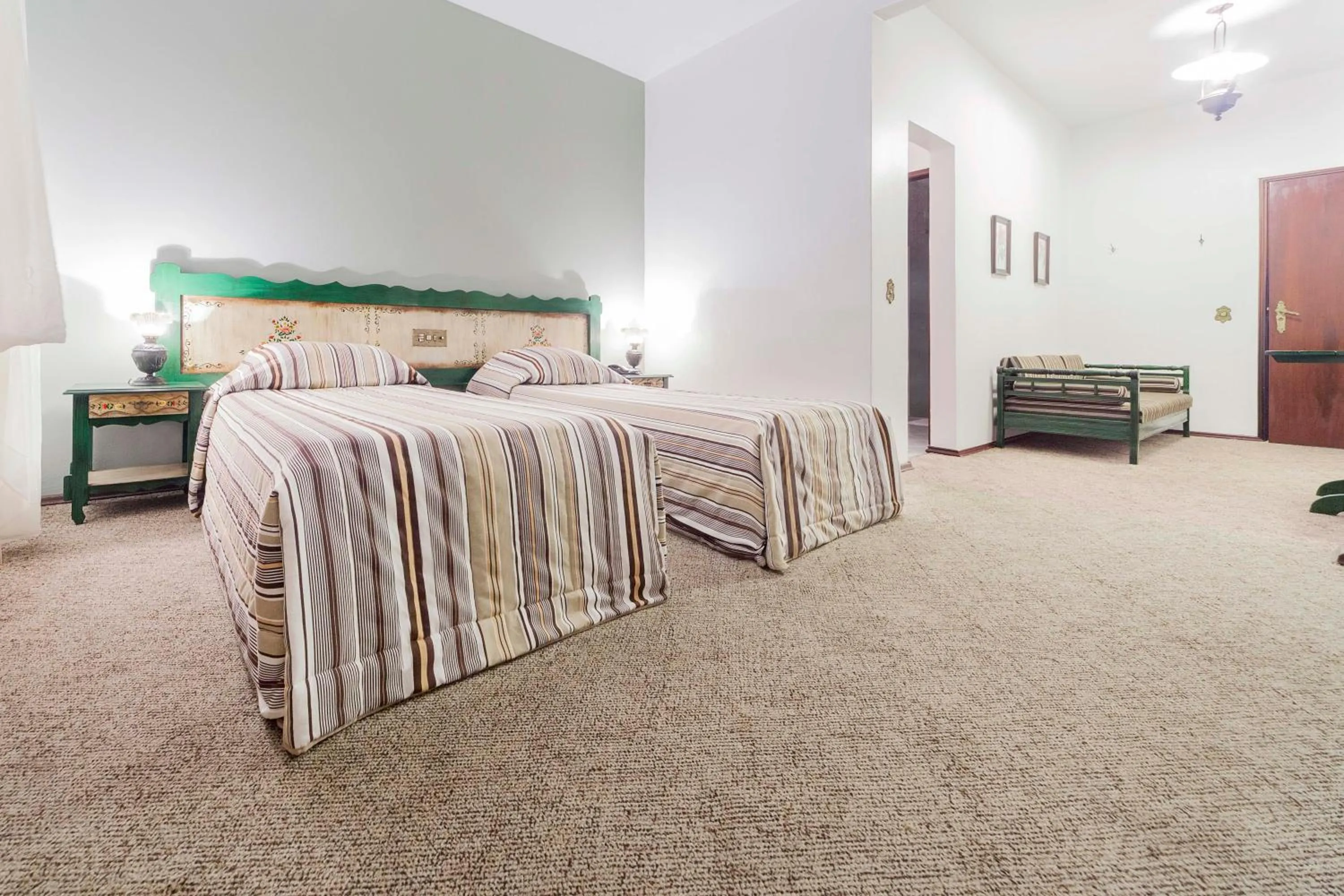 Bed in Hotel Tannenhof