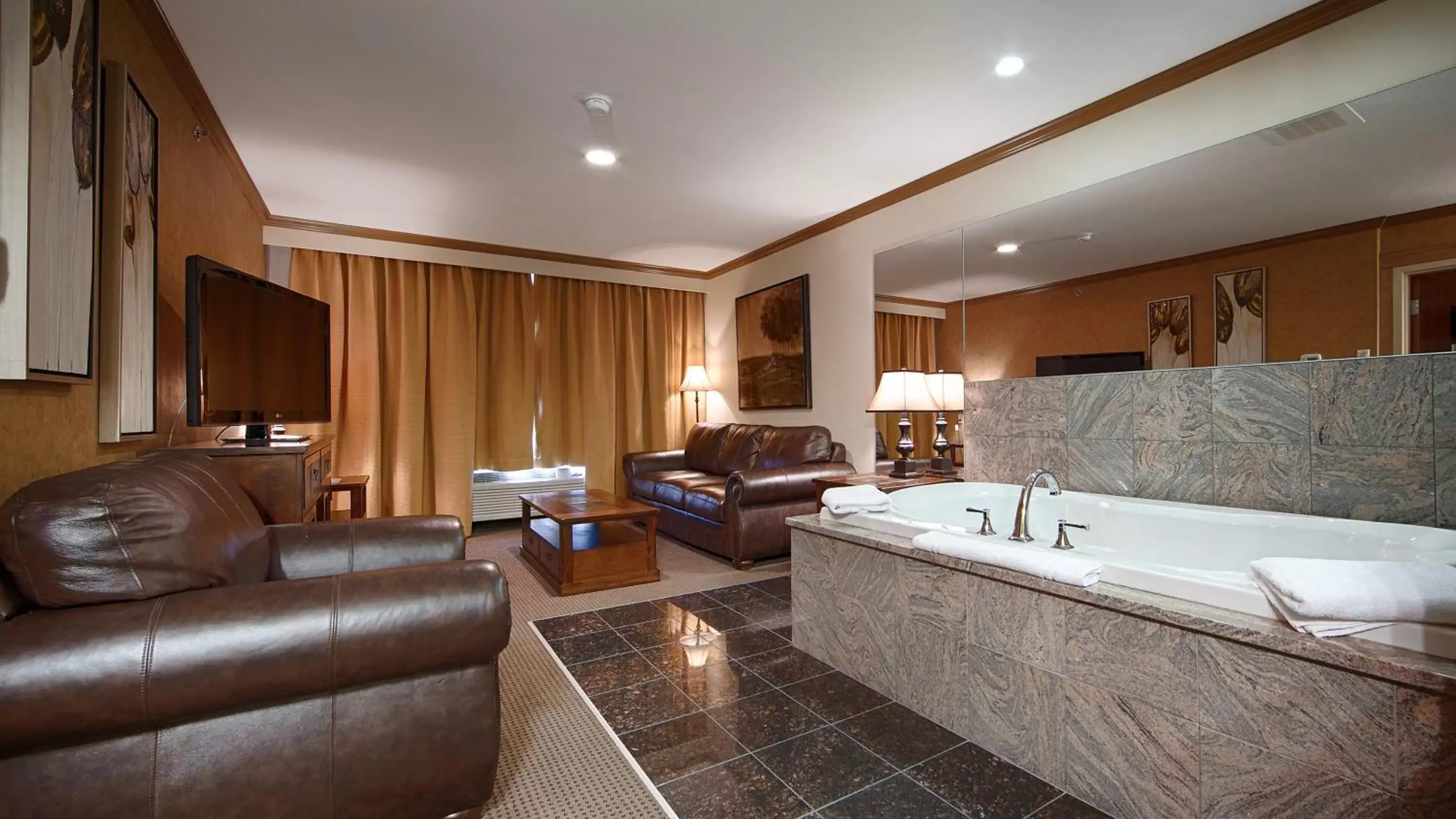 Living room in Camrose Resort Casino