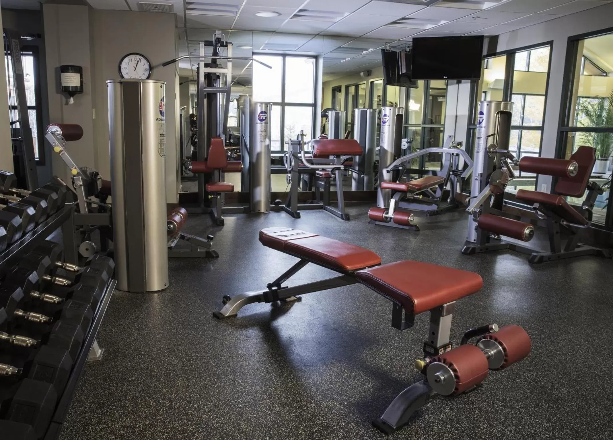 Day, Fitness Center/Facilities in Teton Mountain Lodge and Spa, a Noble House Resort