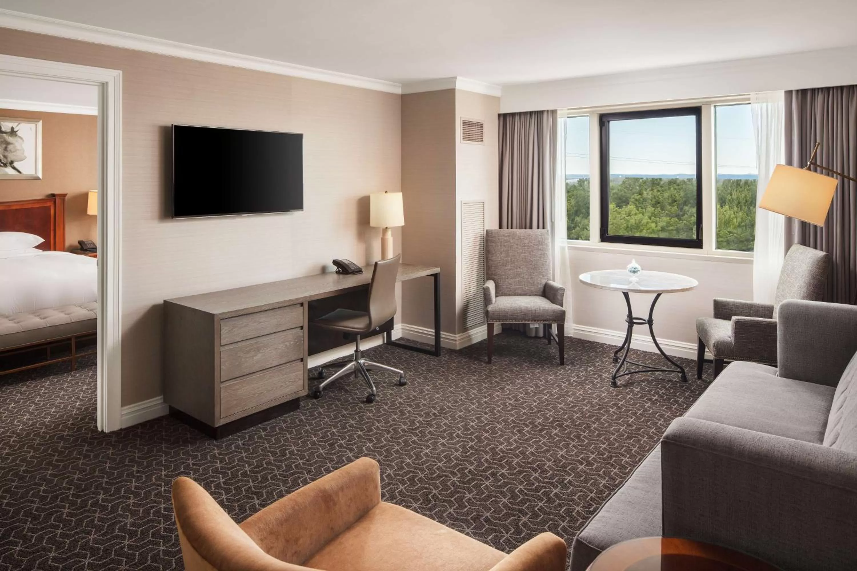 Bedroom, Bed in Hilton Short Hills