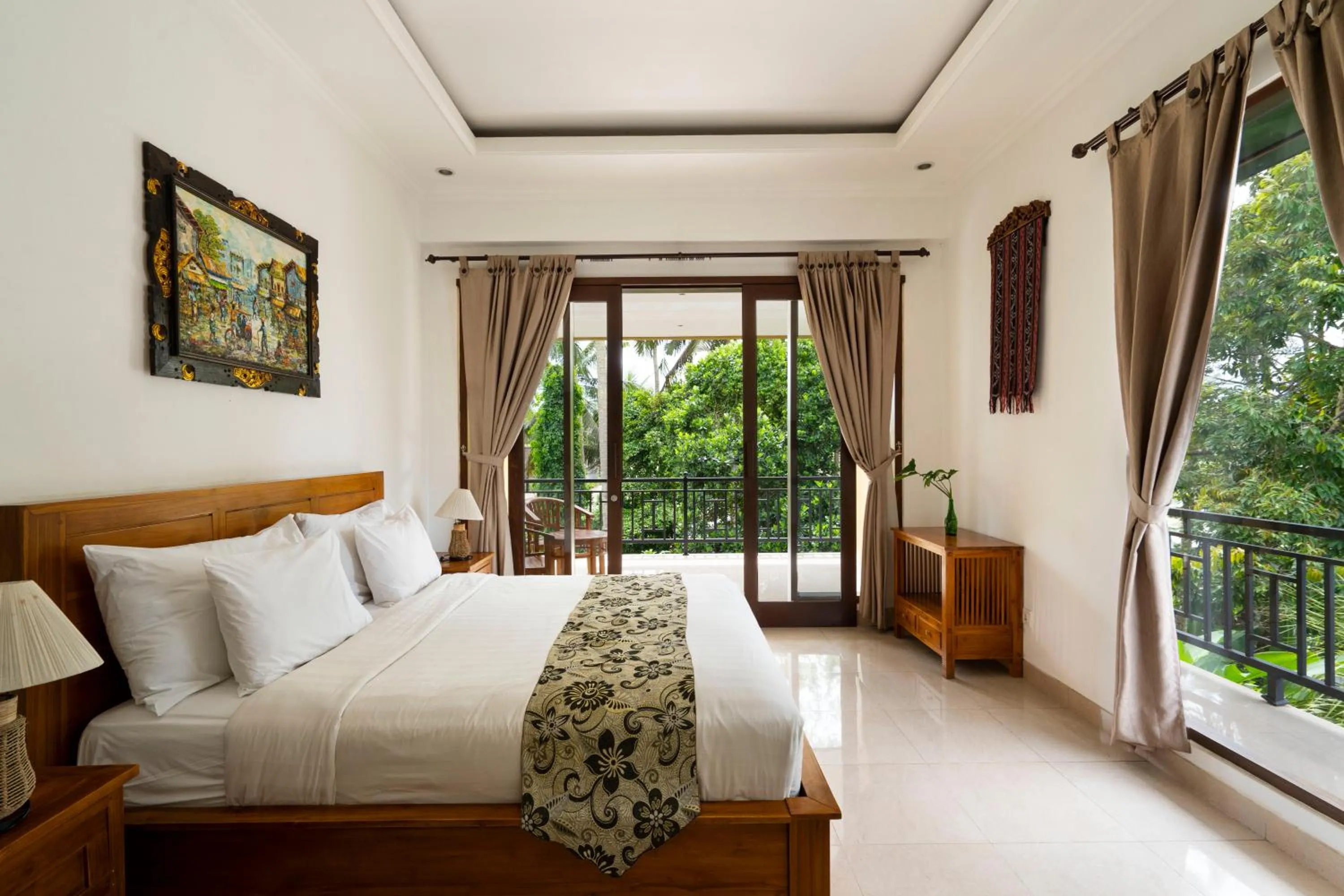 Property building, Bed in Kubu Bali Baik Villa & Resort - CHSE Certified
