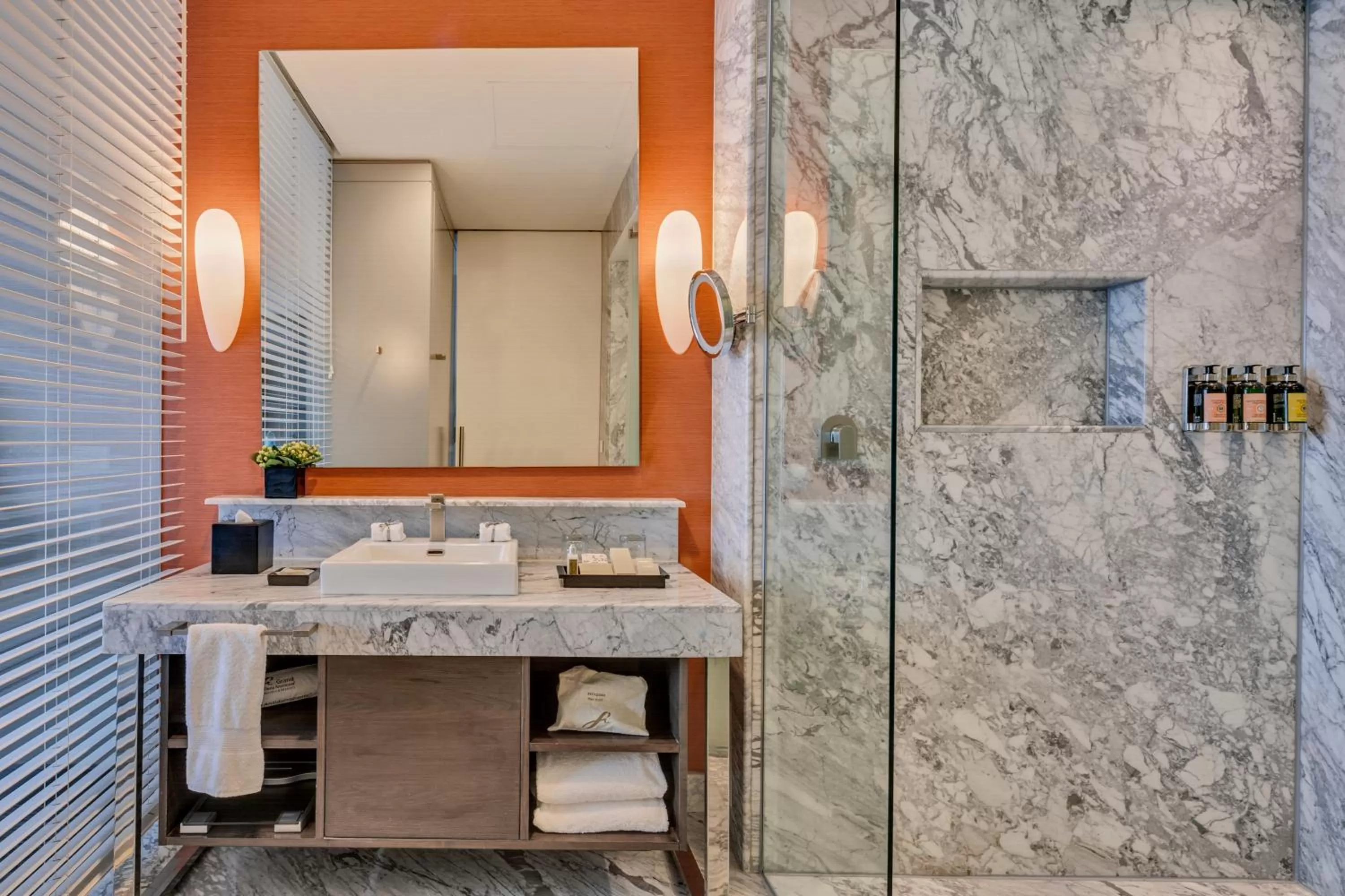 Shower in Grand Fiesta Americana Puebla Angelópolis