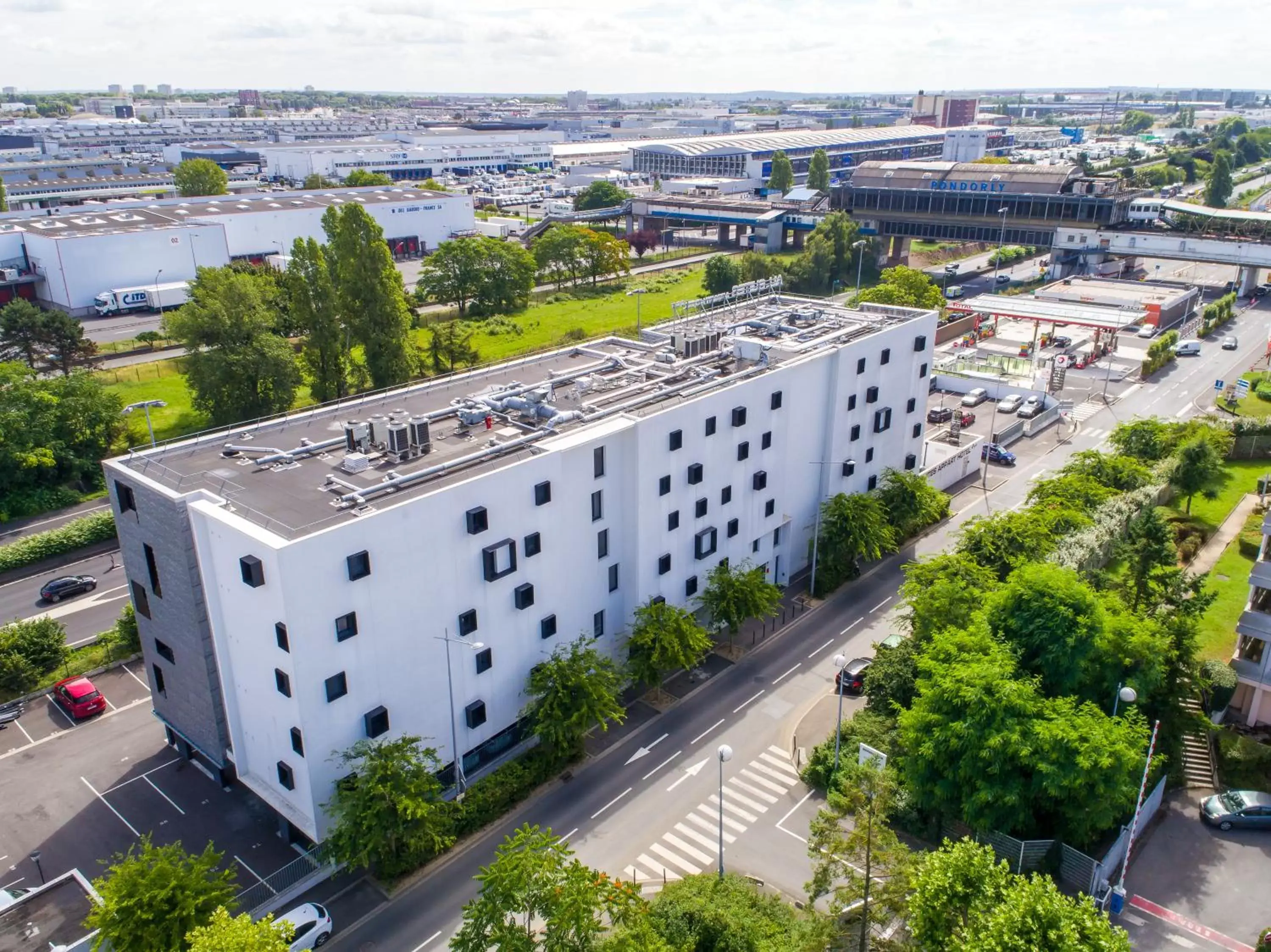 Bird's eye view, Bird's-eye View in All Suites Appart Hôtel Aéroport Paris Orly – Rungis