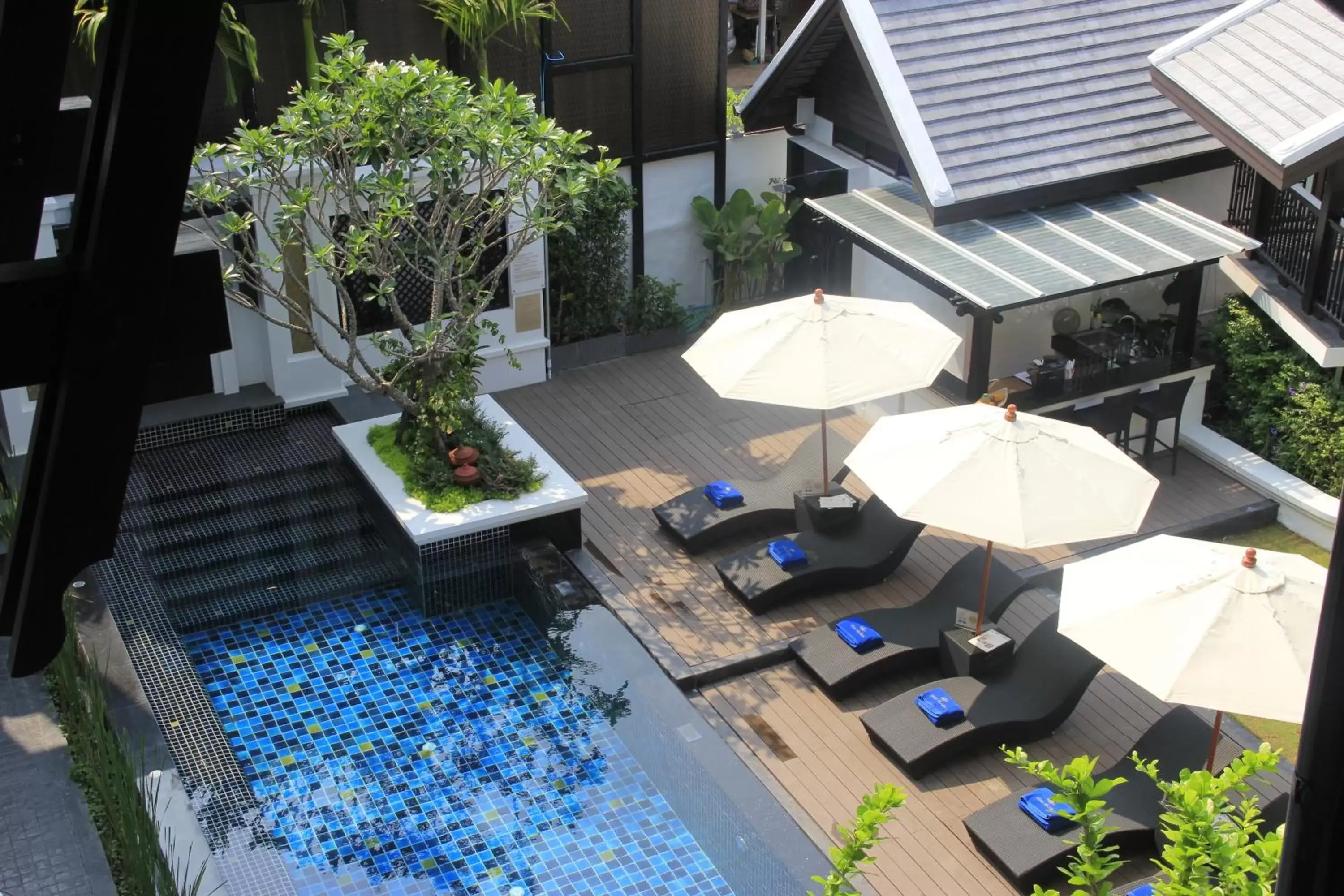 Swimming pool, Pool View in Thai Akara - Lanna Boutique Hotel -SHA Extra Plus