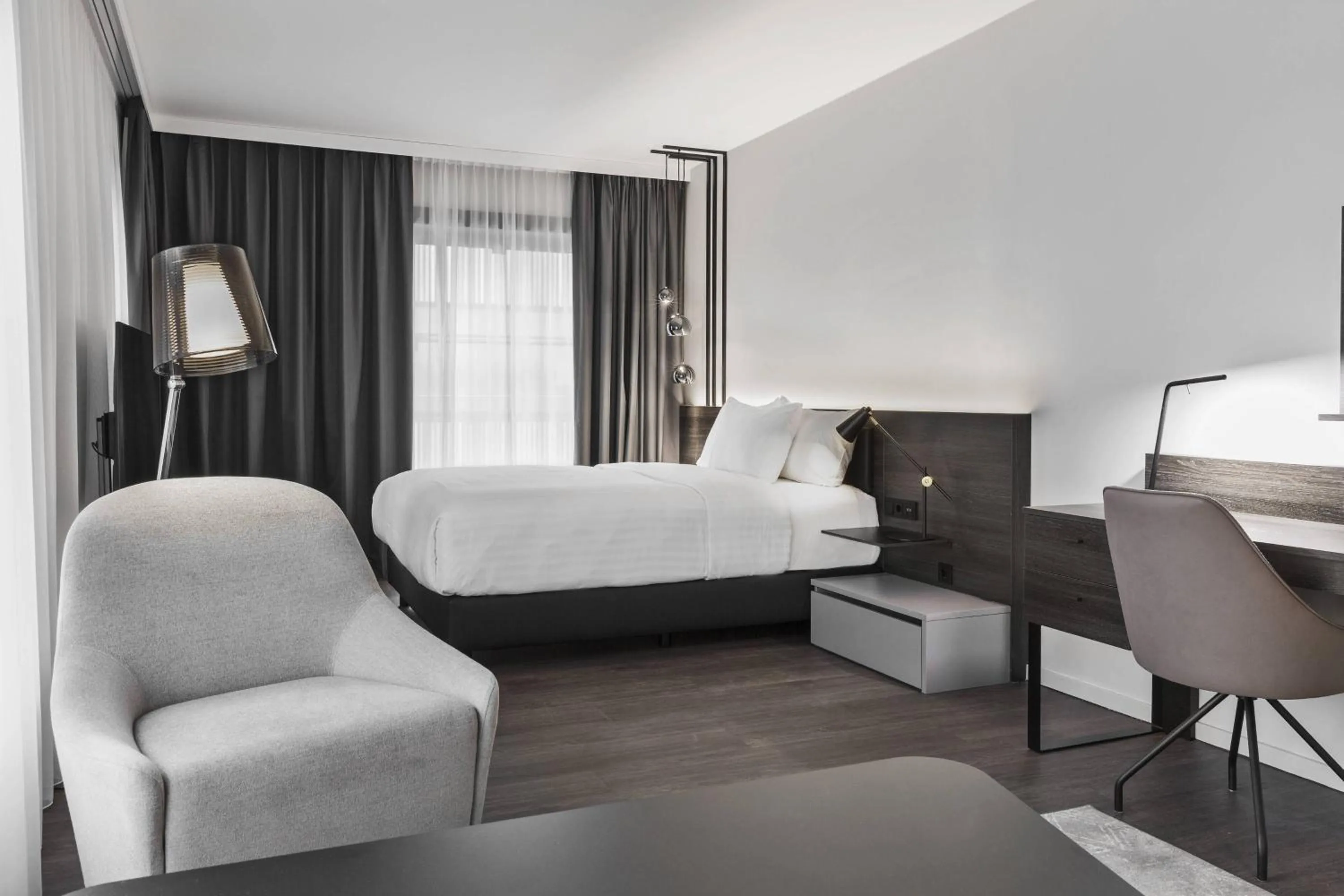 Bedroom, Bed in Residence Inn by Marriott Munich Ostbahnhof