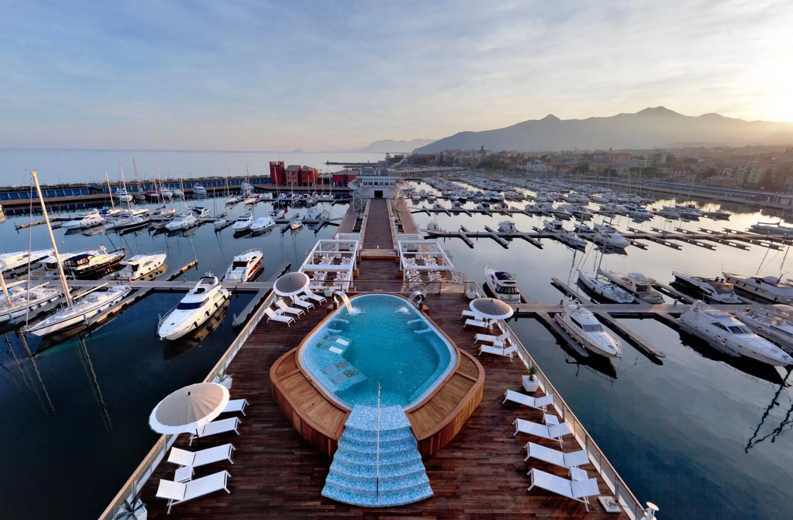 Swimming pool, Pool View in Yacht Club Marina Di Loano