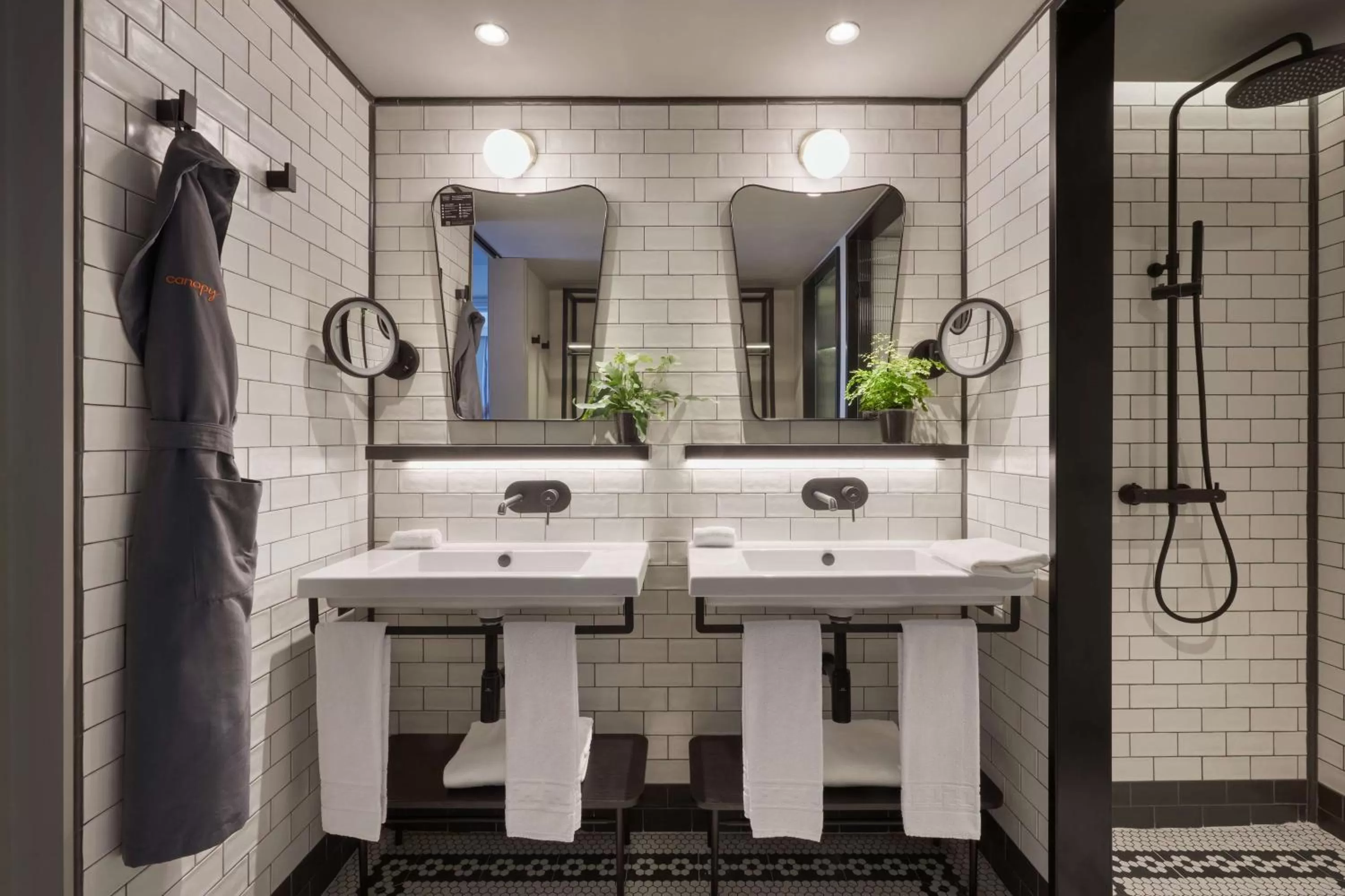 Bathroom in Canopy by Hilton Madrid Castellana