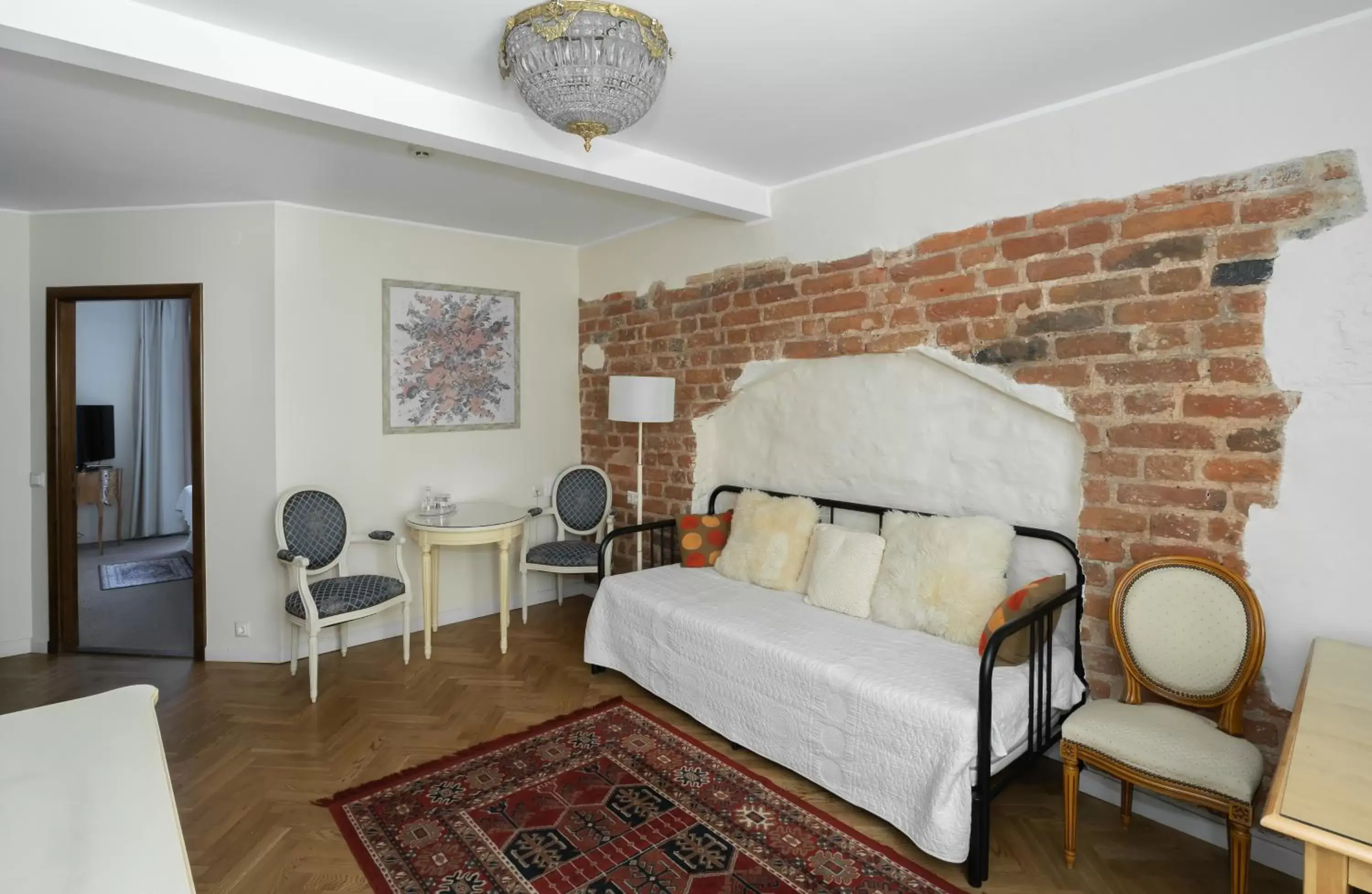 Bed, Seating Area in St. Peter's Boutique Hotel