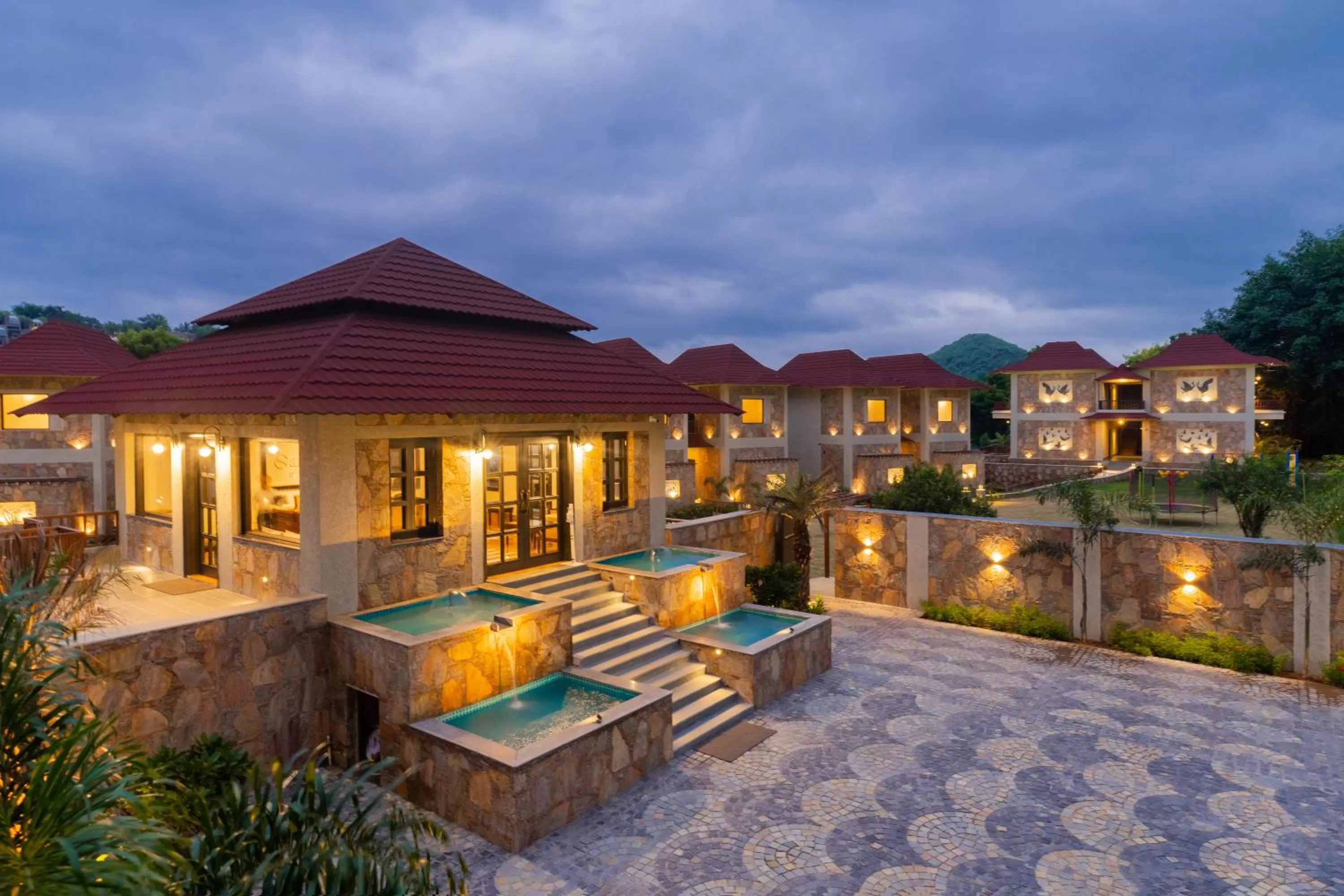 Property building in Sarasiruham Resort - Private Pool Villa in Udaipur