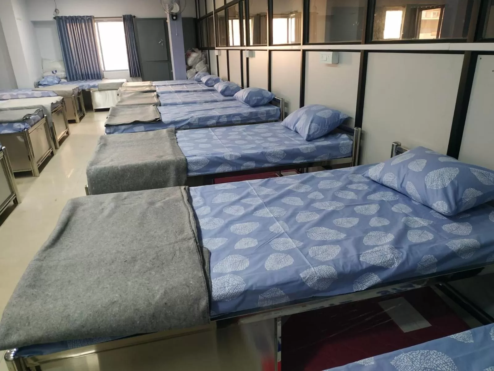 Photo of the whole room, Bed in Shiv Sai Dormitory