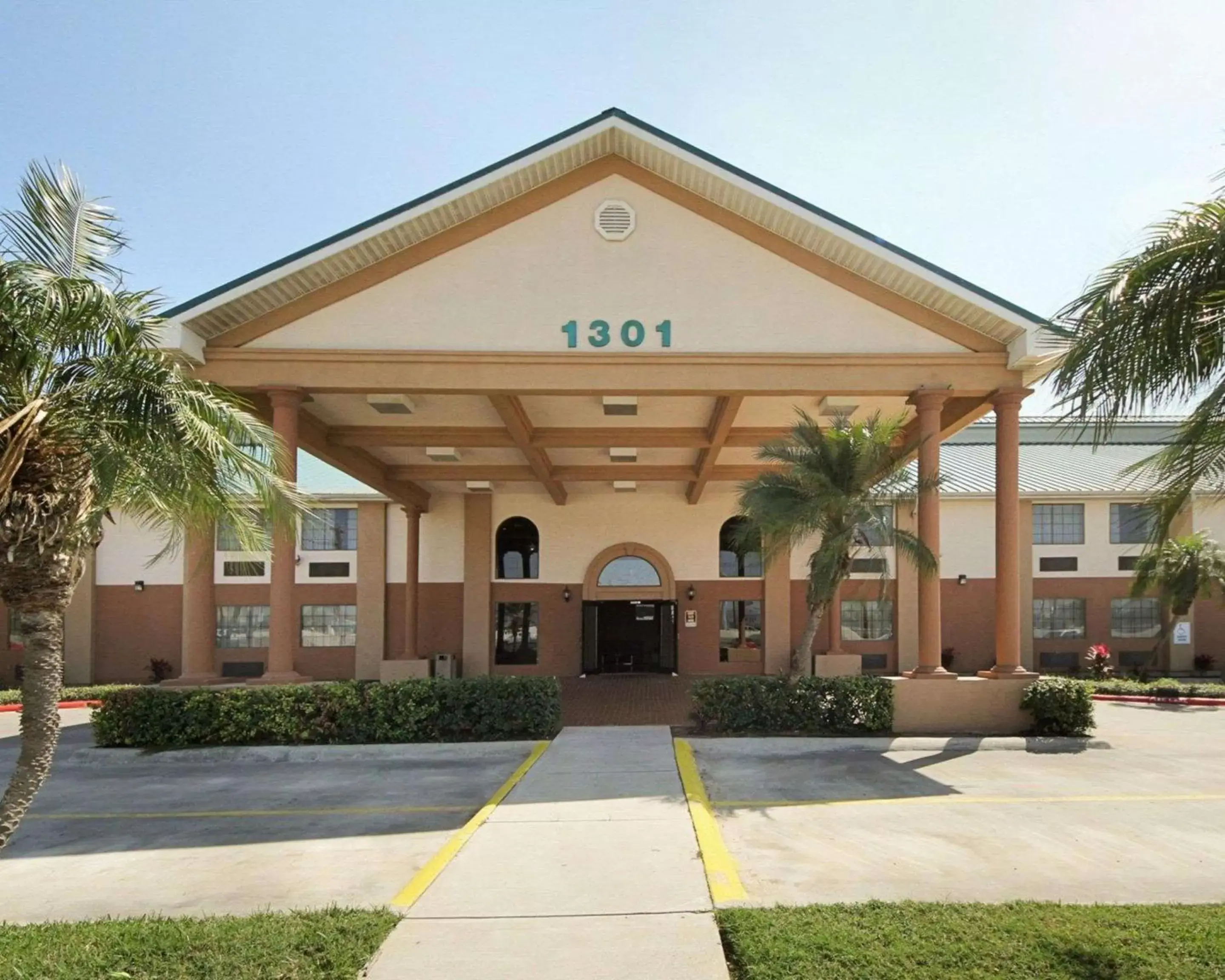 Property building in Americas Best Value Inn Pharr/McAllen