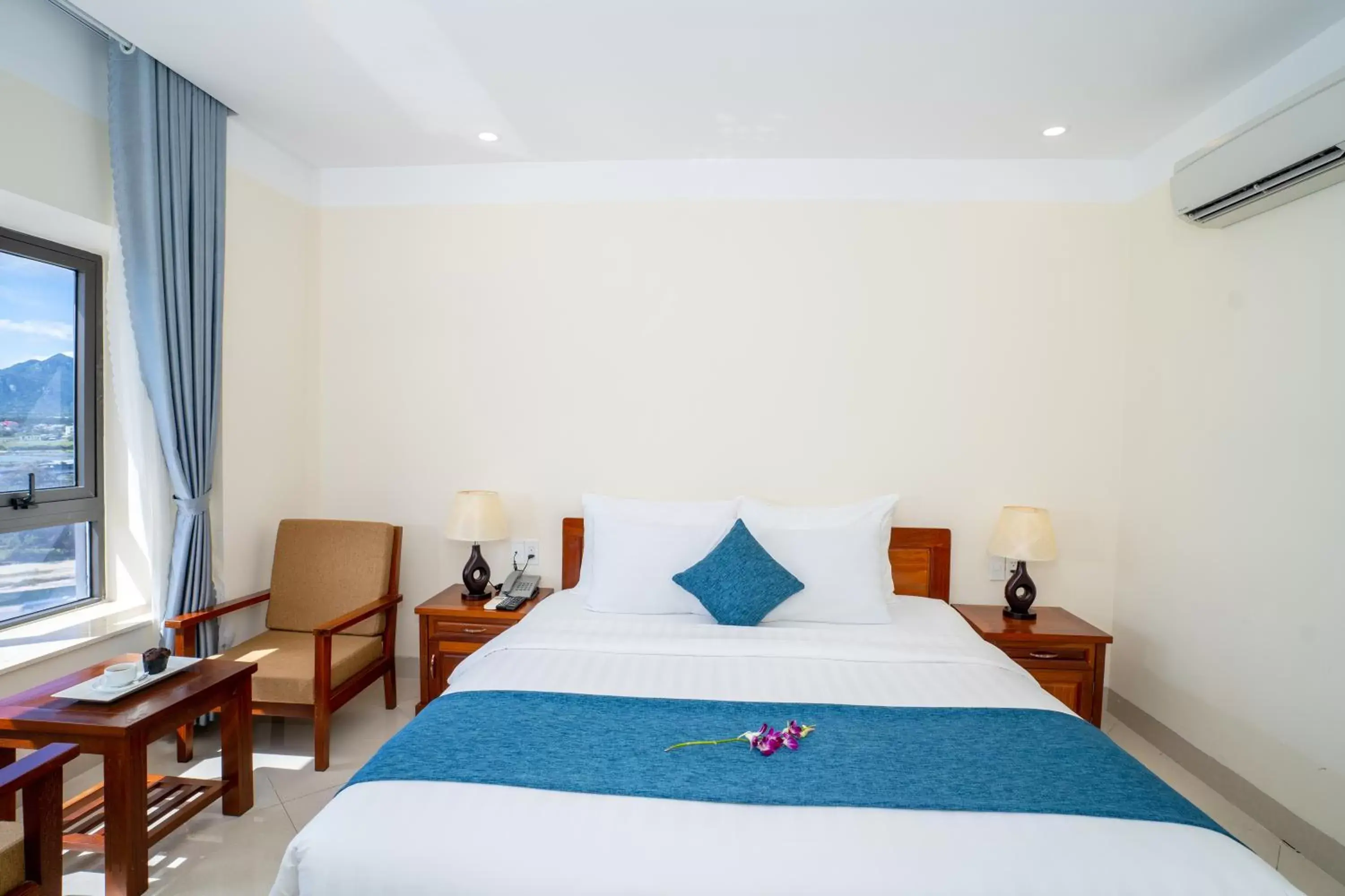 Bed in Navy Hotel Cam Ranh