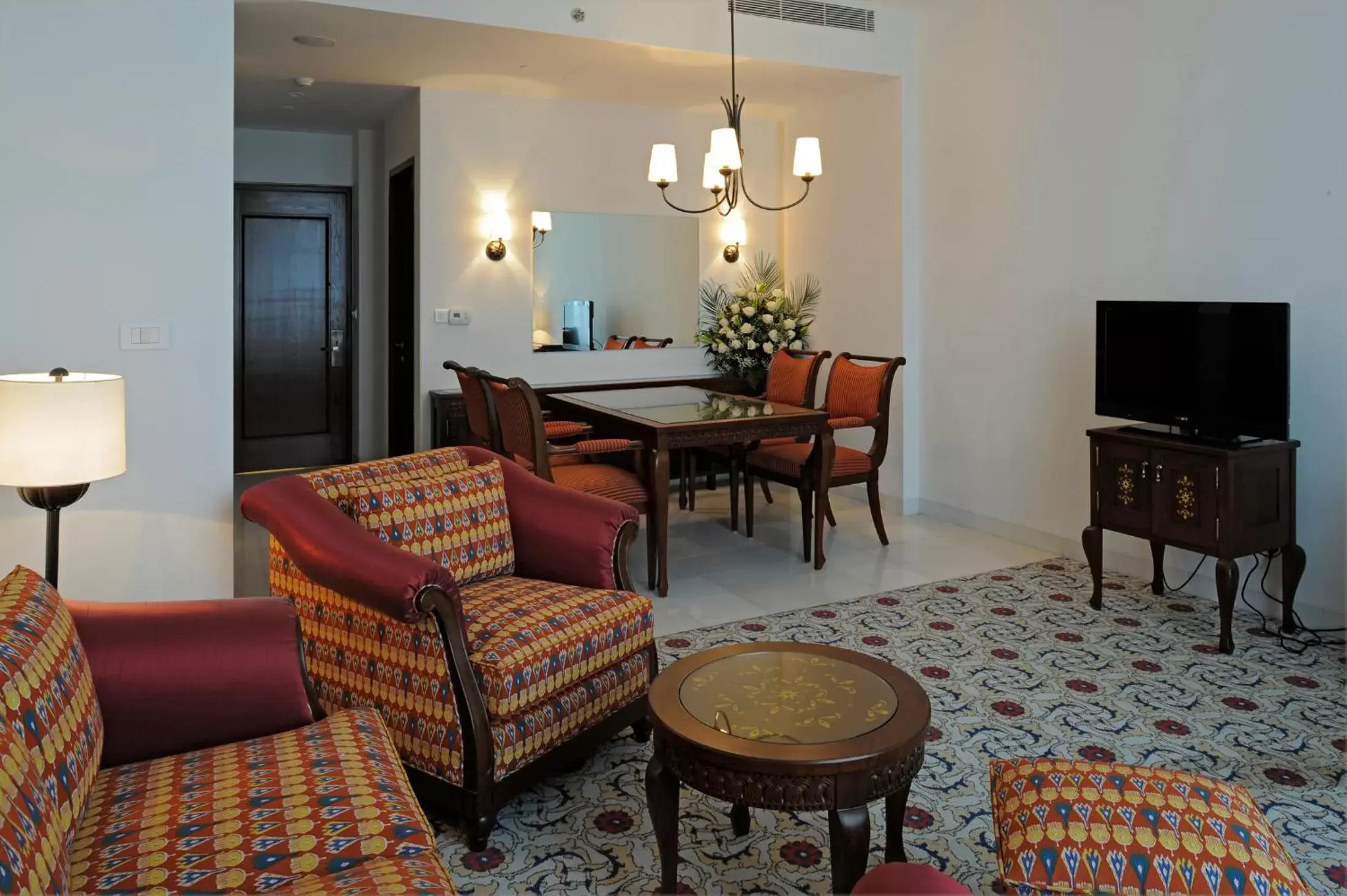 Dining area, Seating Area in Dushanbe Serena Hotel