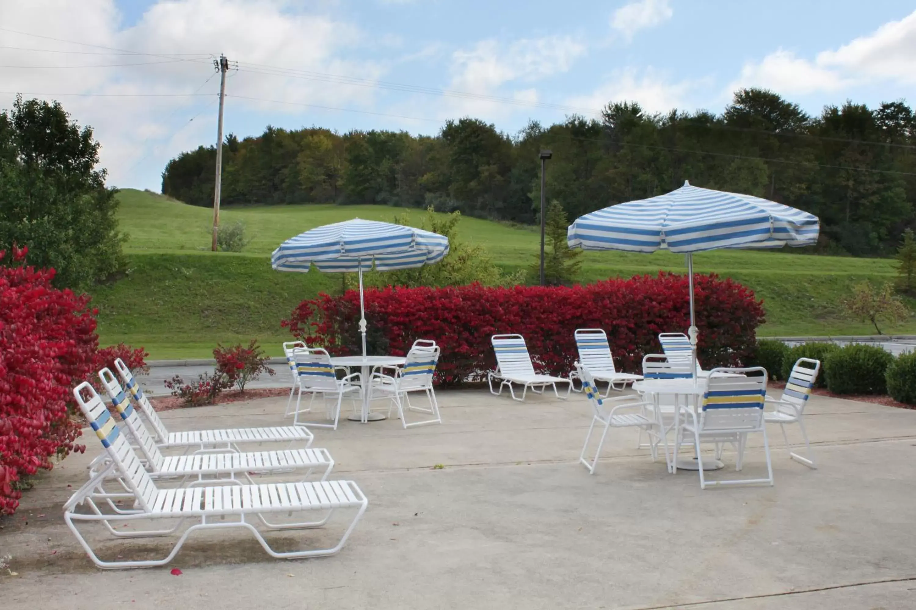 Patio in Best Western Richland Inn Mansfield