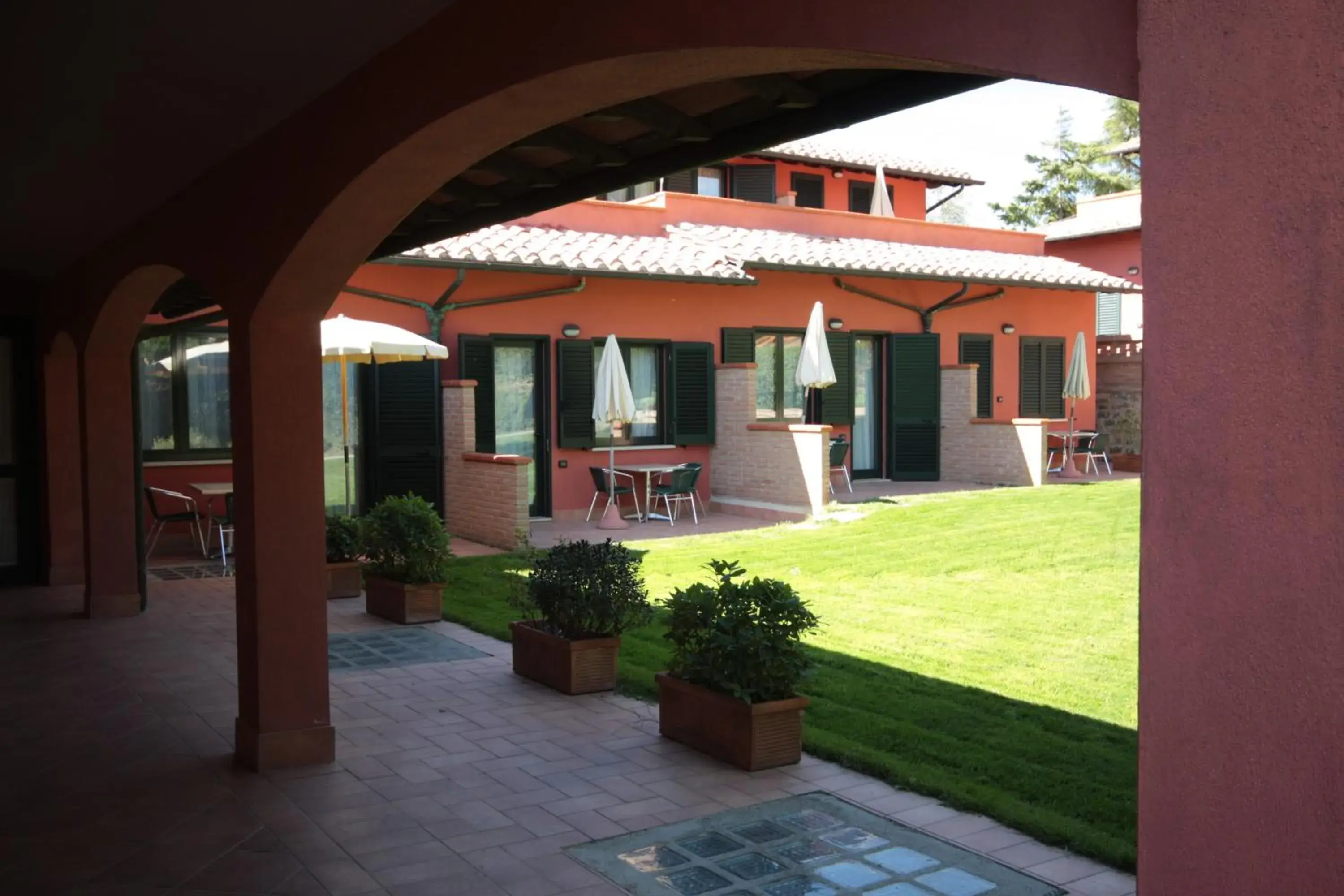 Property building in Casanova - Wellness Center La Grotta Etrusca