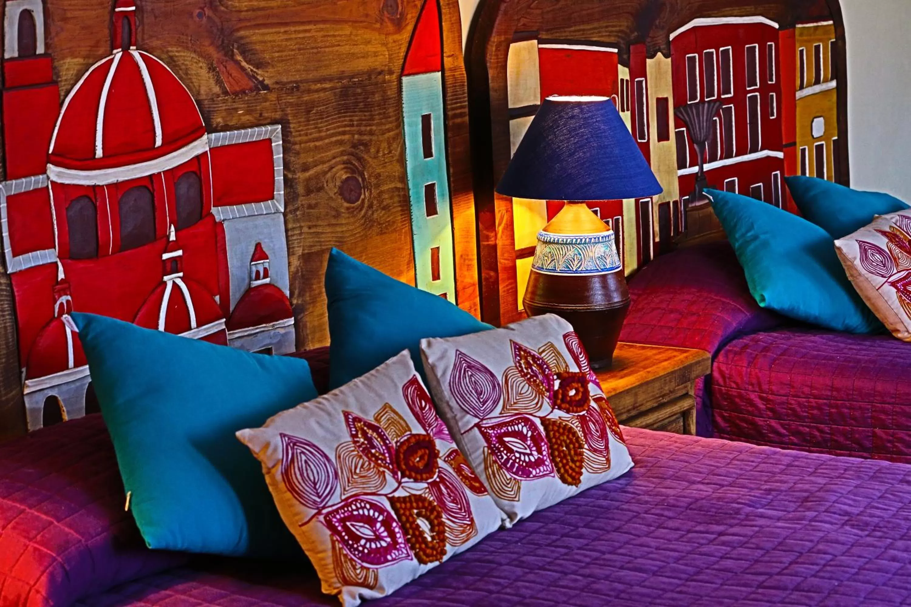 Bed in Hotel Chocolate Tradicional