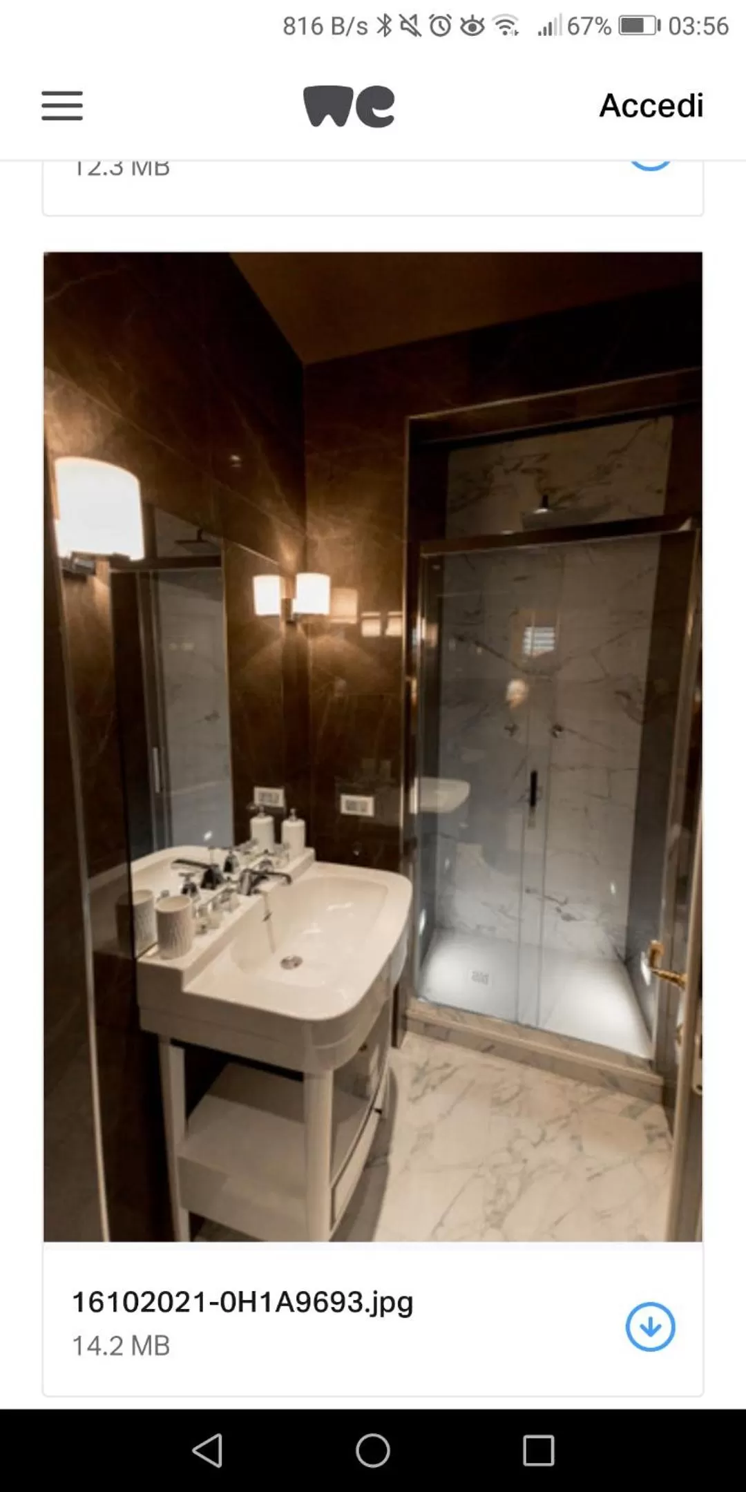 Bathroom in Borgo Pinti Suites Le Stanze dei Nobili