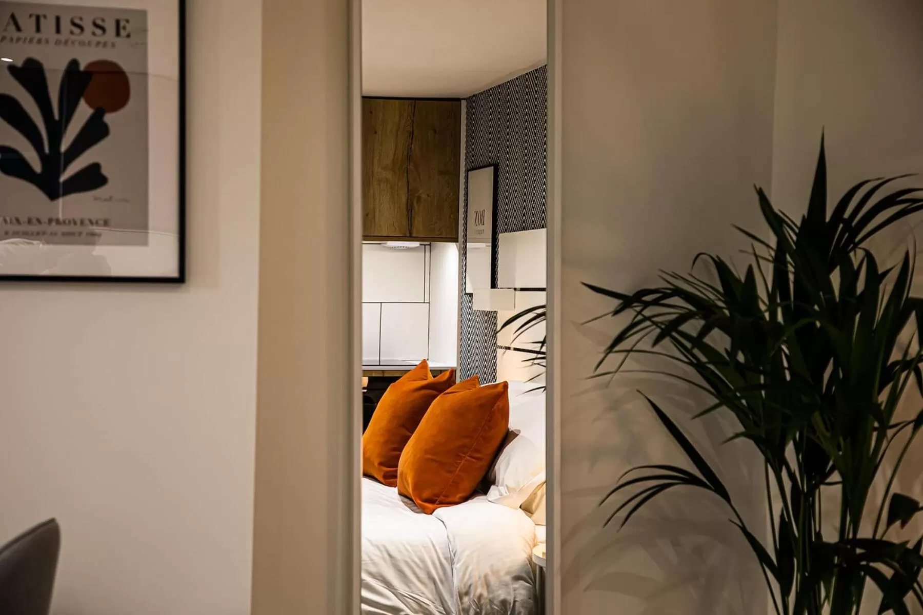 Bedroom, Bed in The Belmont - Harrogate Stays