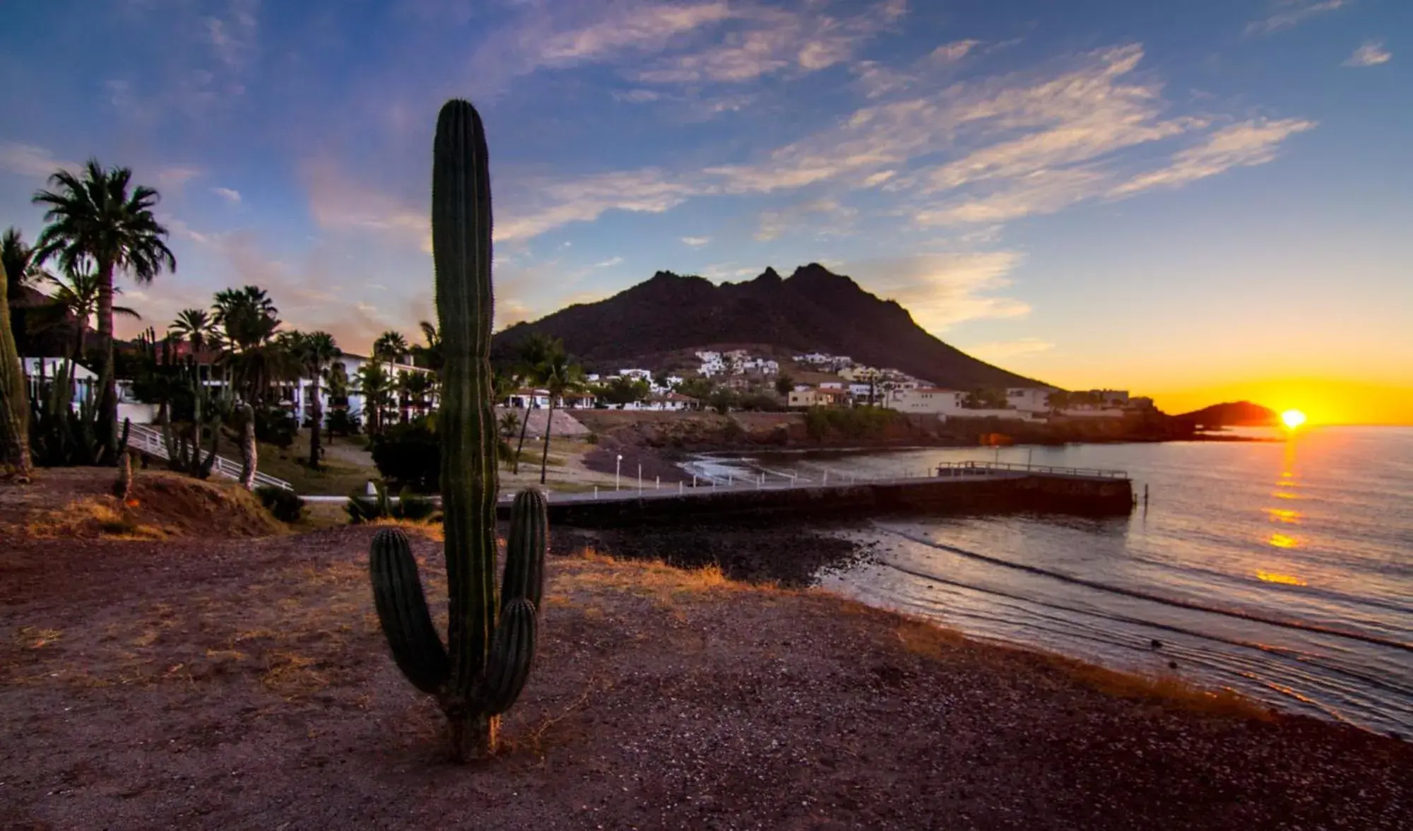 Sunset in Hotel Playa de Cortes