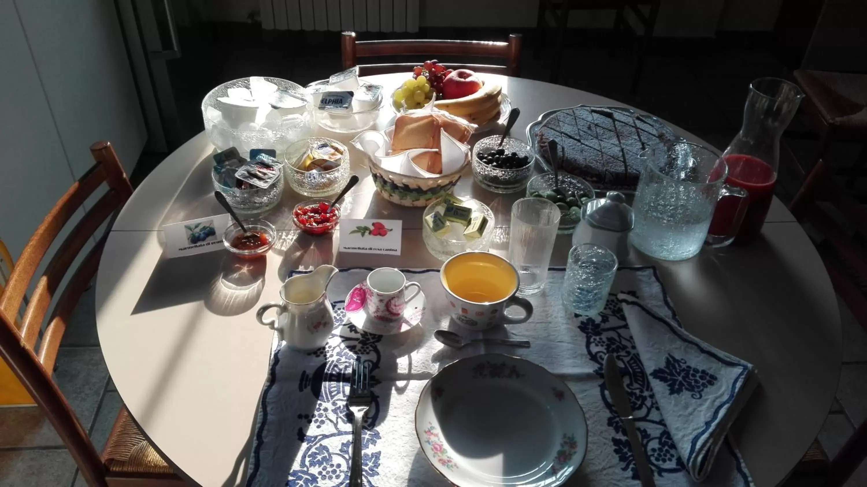 Breakfast in Casina Belvedere