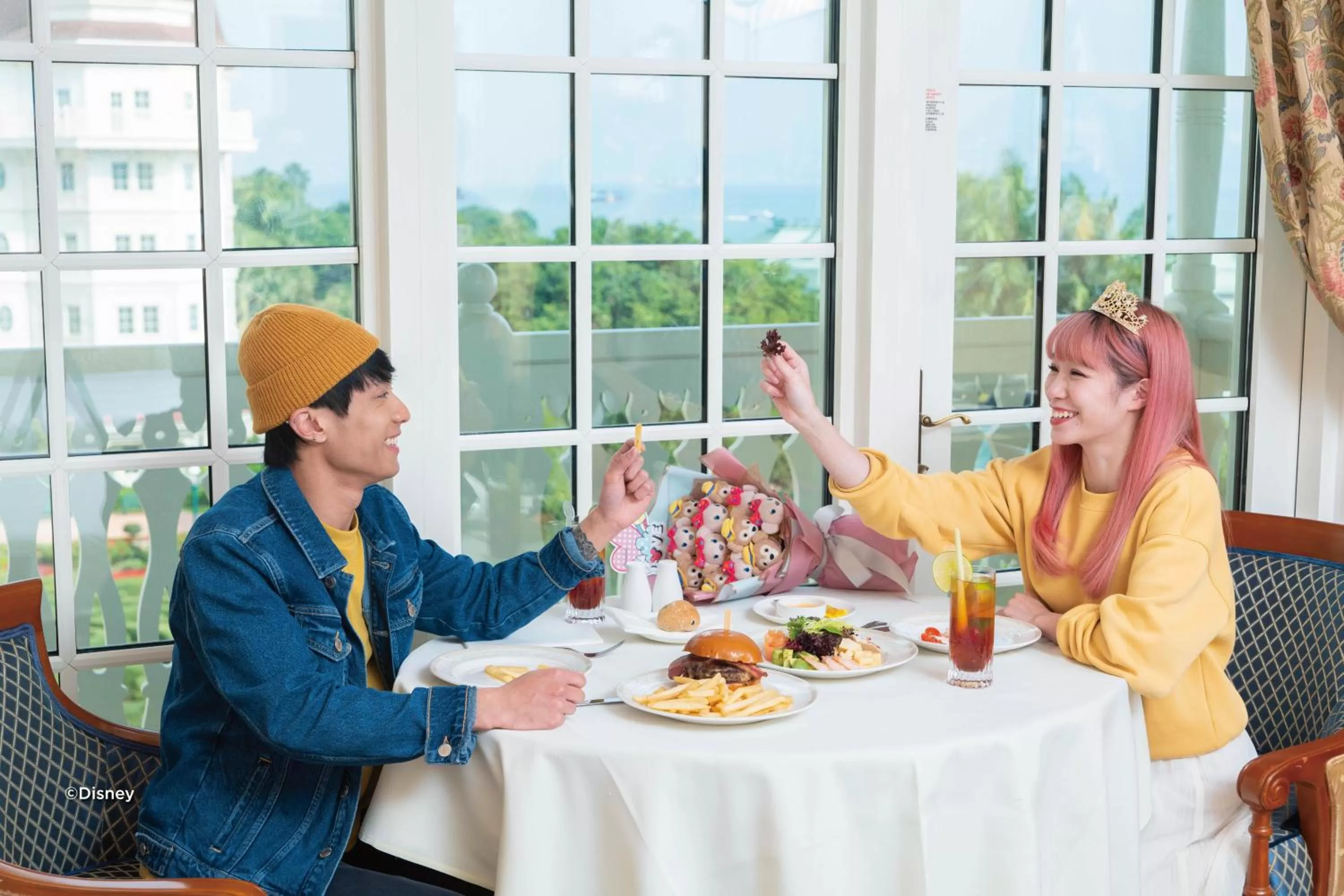 Dinner in Hong Kong Disneyland Hotel