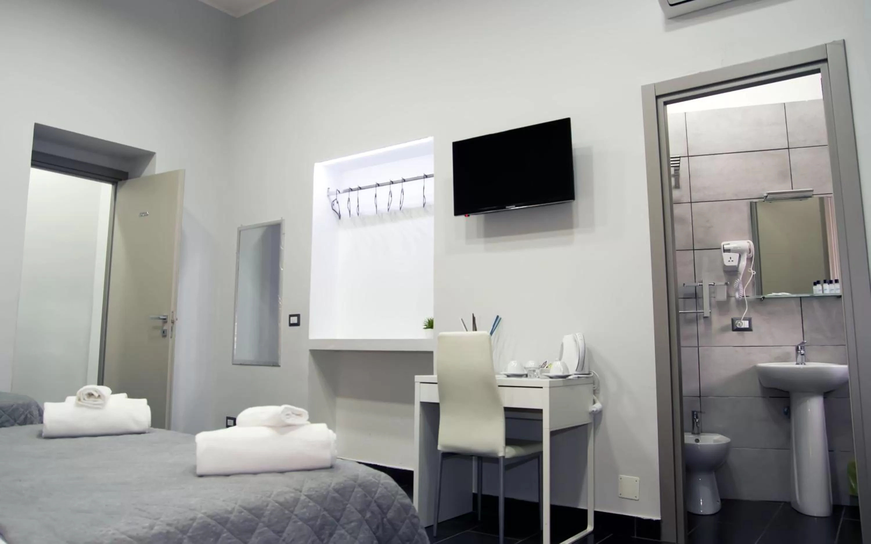 Bed in B&B Napoli Binario 1