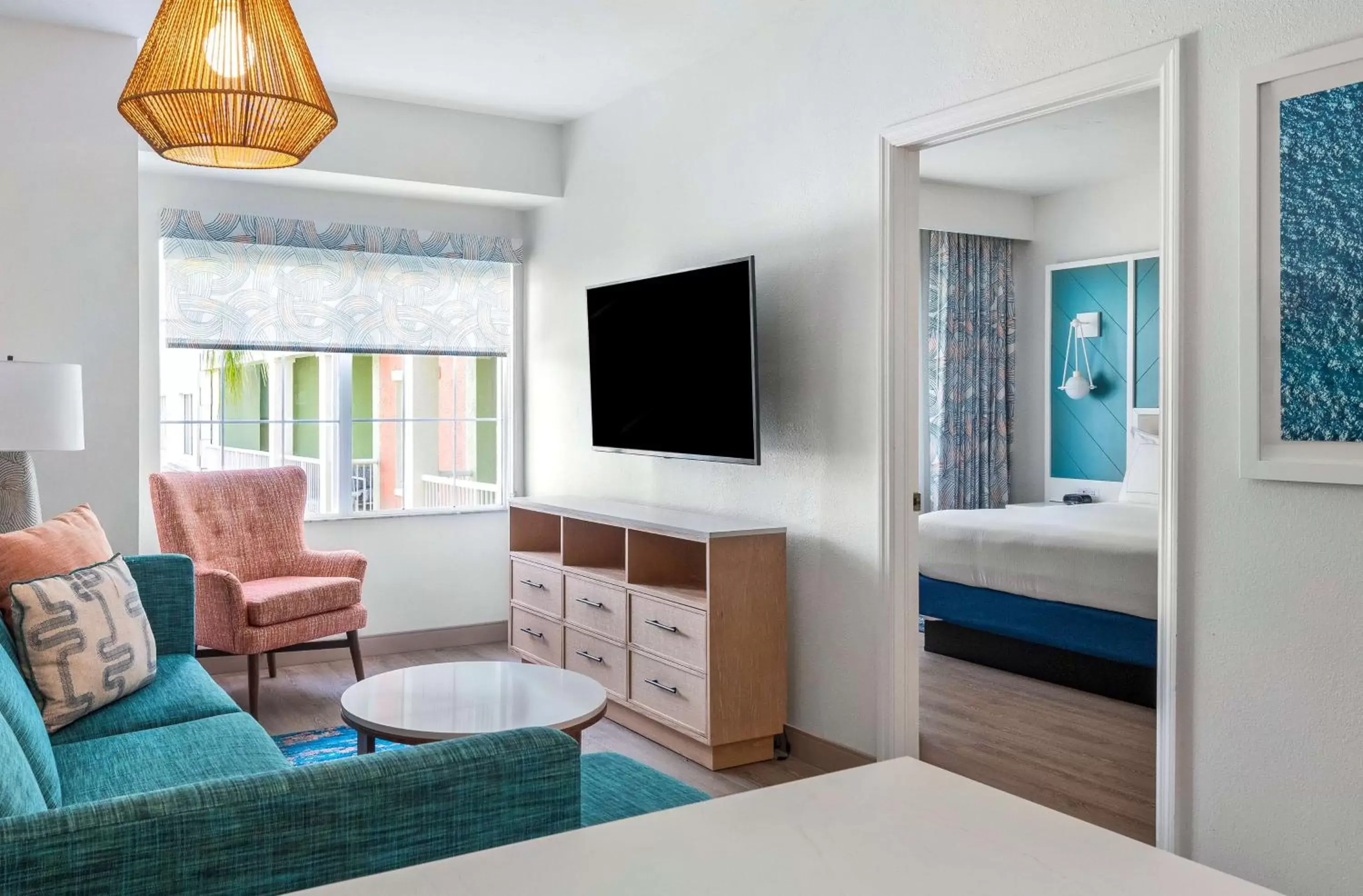 Bedroom, Seating Area in DoubleTree Suites by Hilton Naples