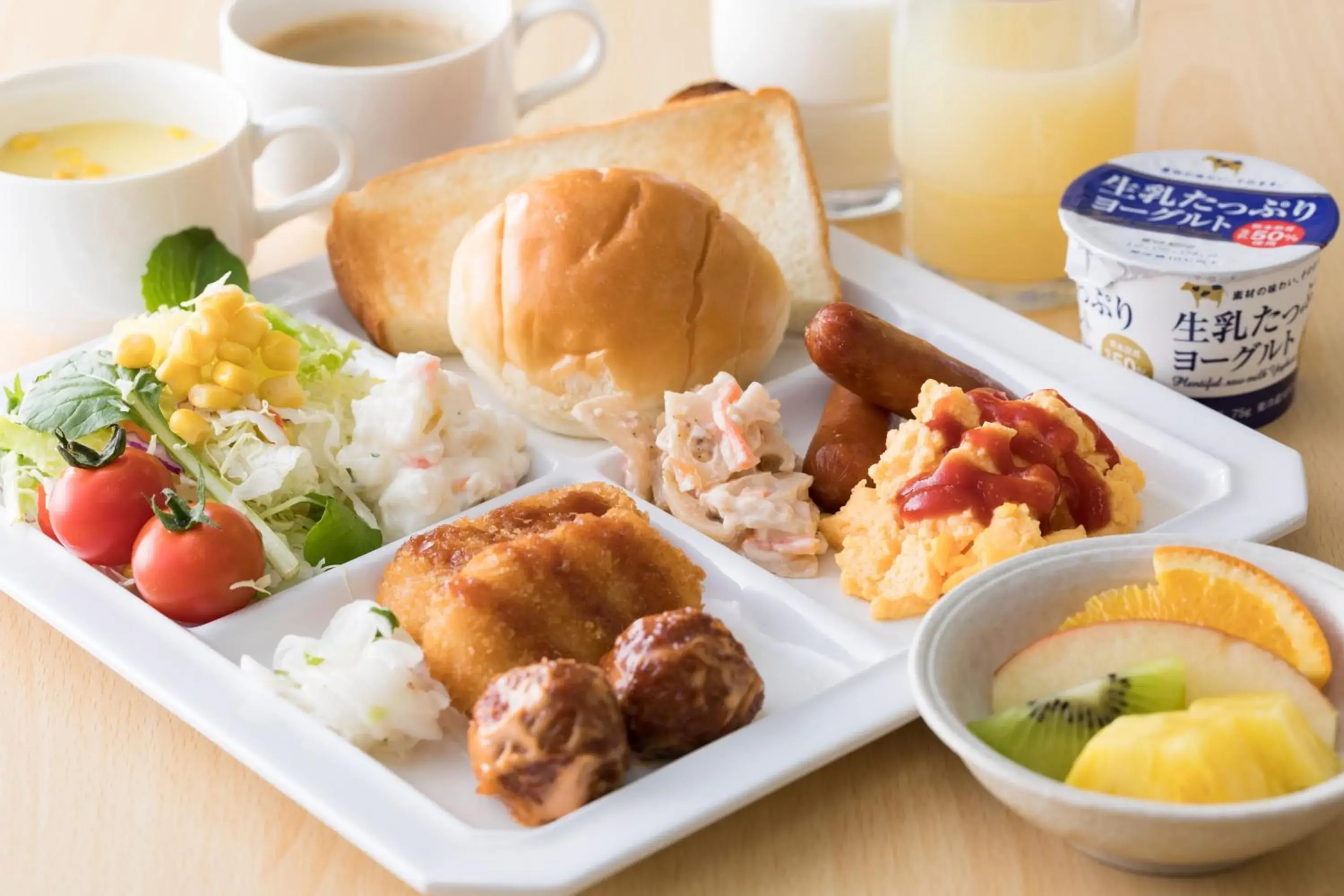 Breakfast in Hotel Wing International Kumamoto Yatsushiro