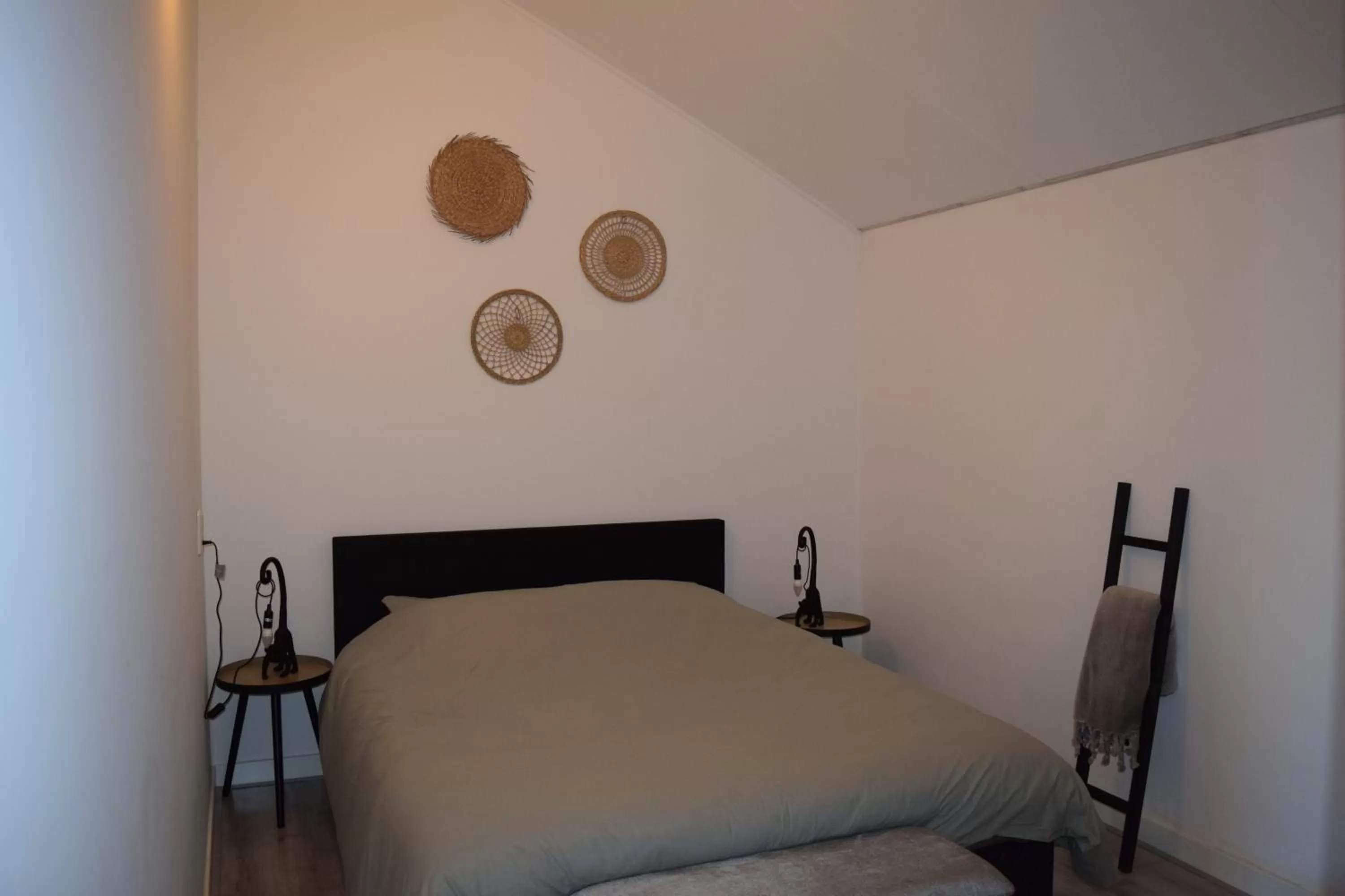 Bedroom, Bed in Bed & breakfast Achter ons huis