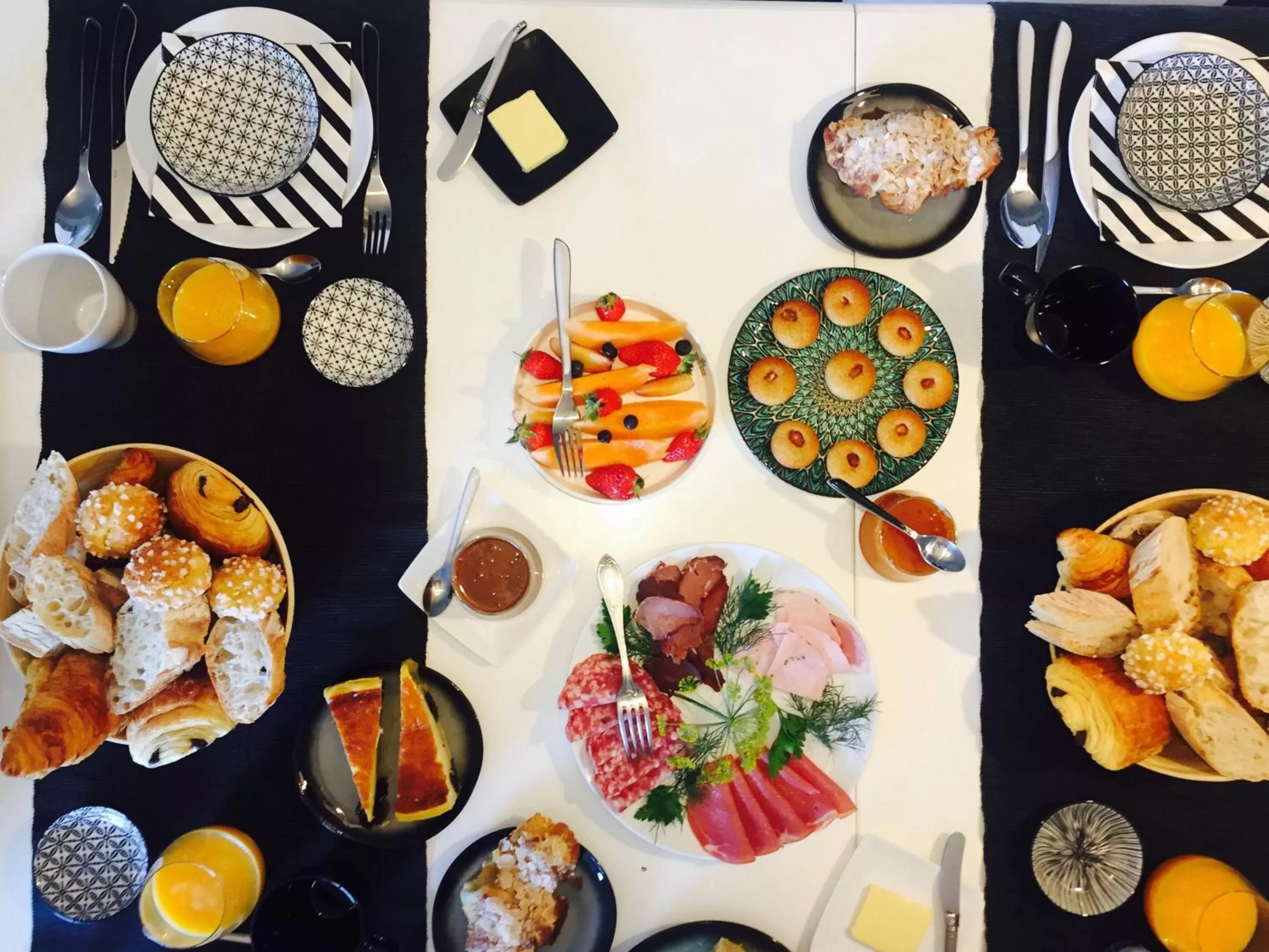 Dining area in La Dolce Vita