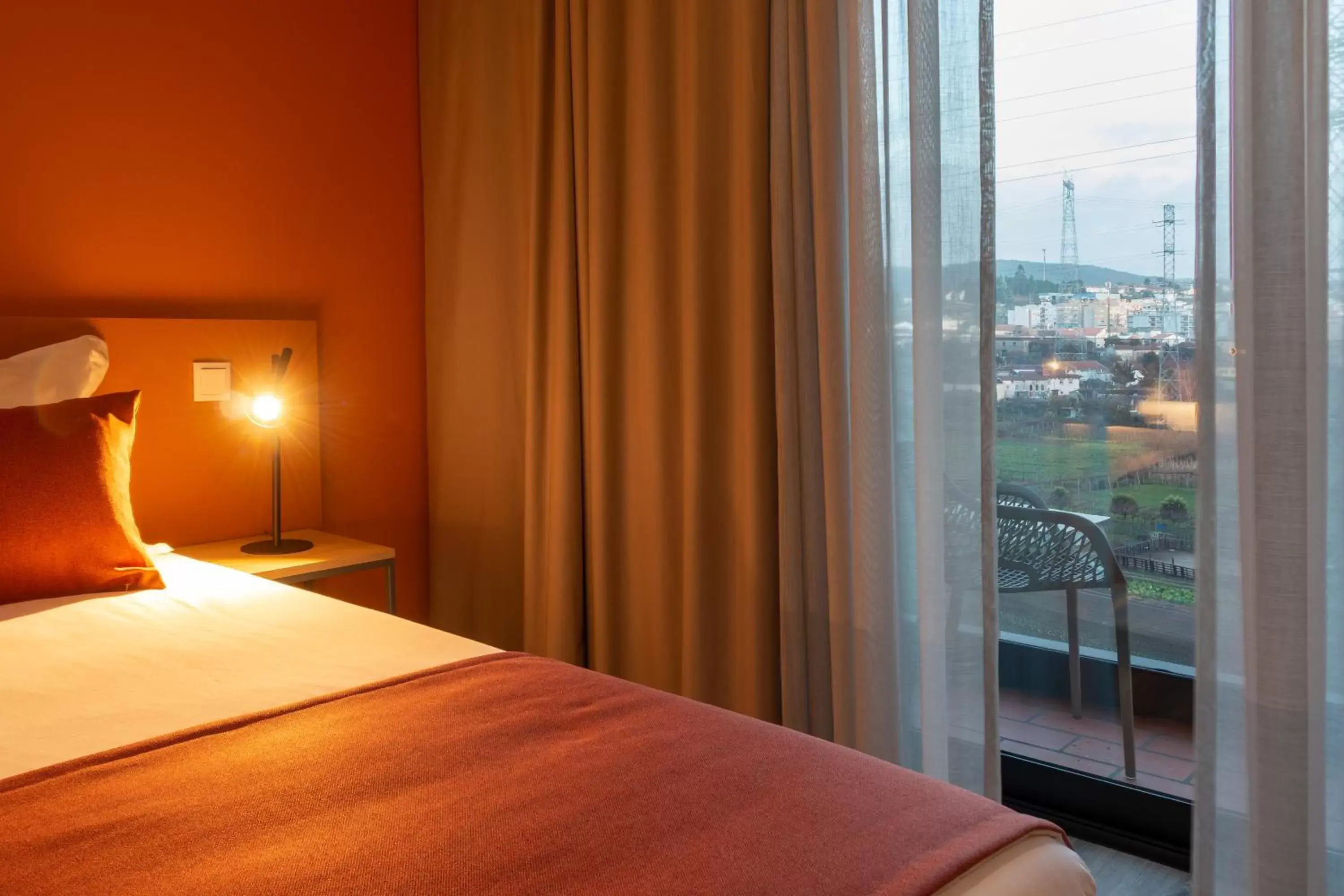 Bed in Meu Hotel Porto Gandra