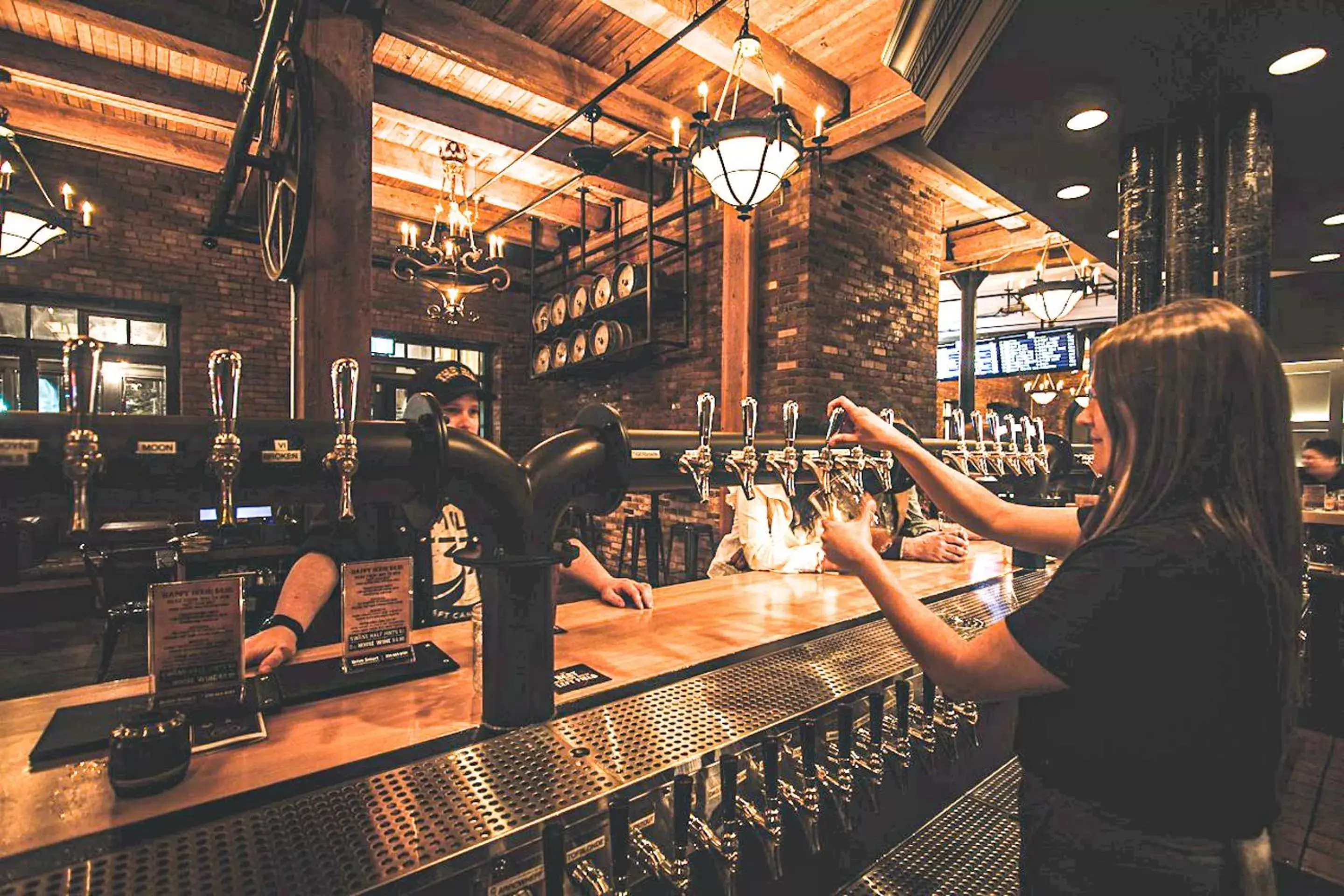 Staff in Swans Brewery, Pub & Hotel