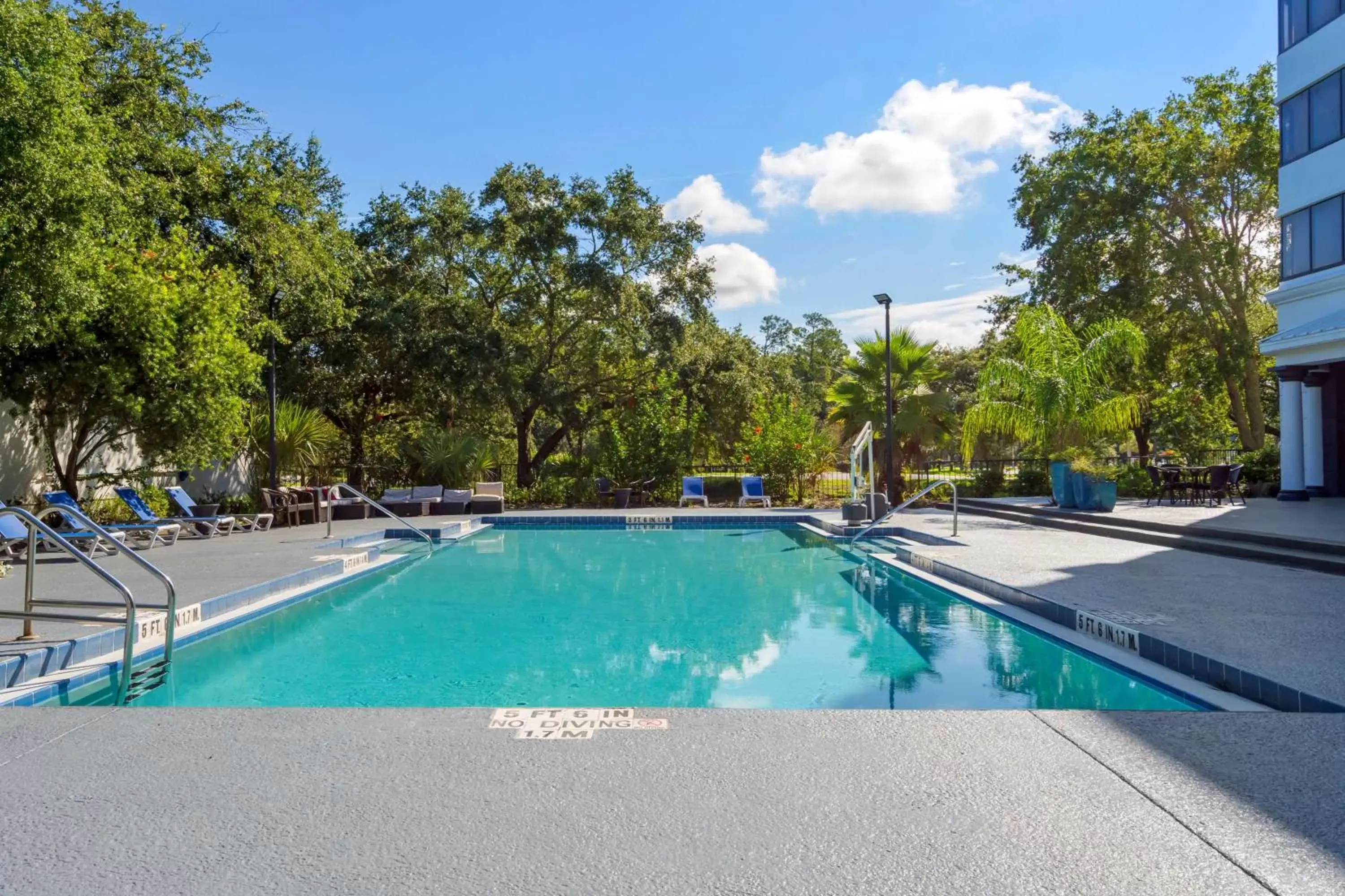 Pool view, Swimming Pool in Premier Jacksonville Deerwood Hotel