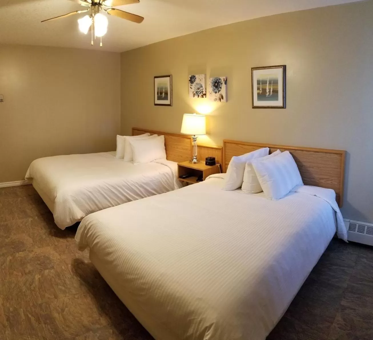 Bed in Twilight Country Motel